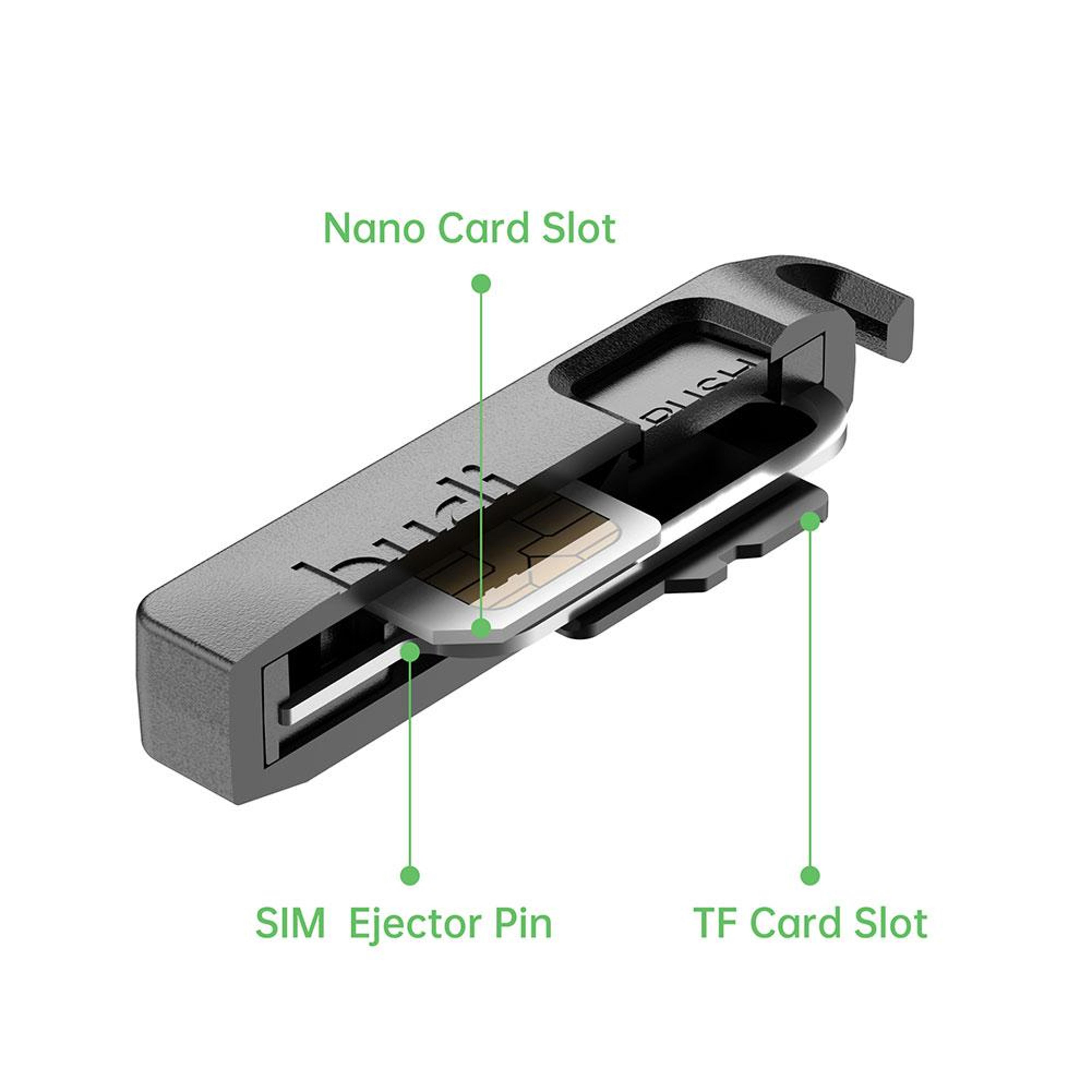 Sim Card Ejector Tool Keyring With Storage Box Universal Mobile Accessory For SIM And TF Card Trays 3