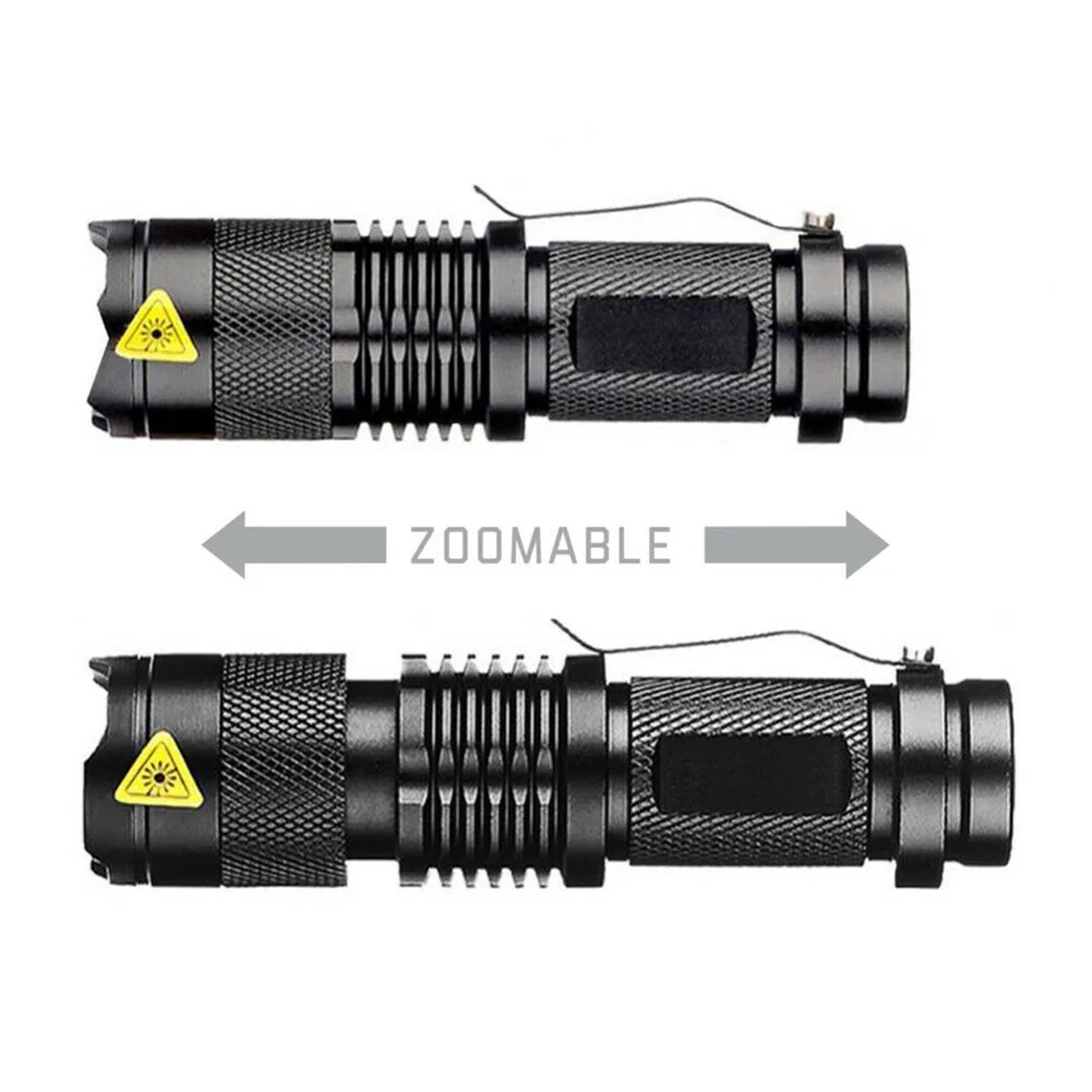 Waterproof Tactical Flashlight Powerful LED Camping Lantern  SelfDefense Torch Mode Handheld LED La 2