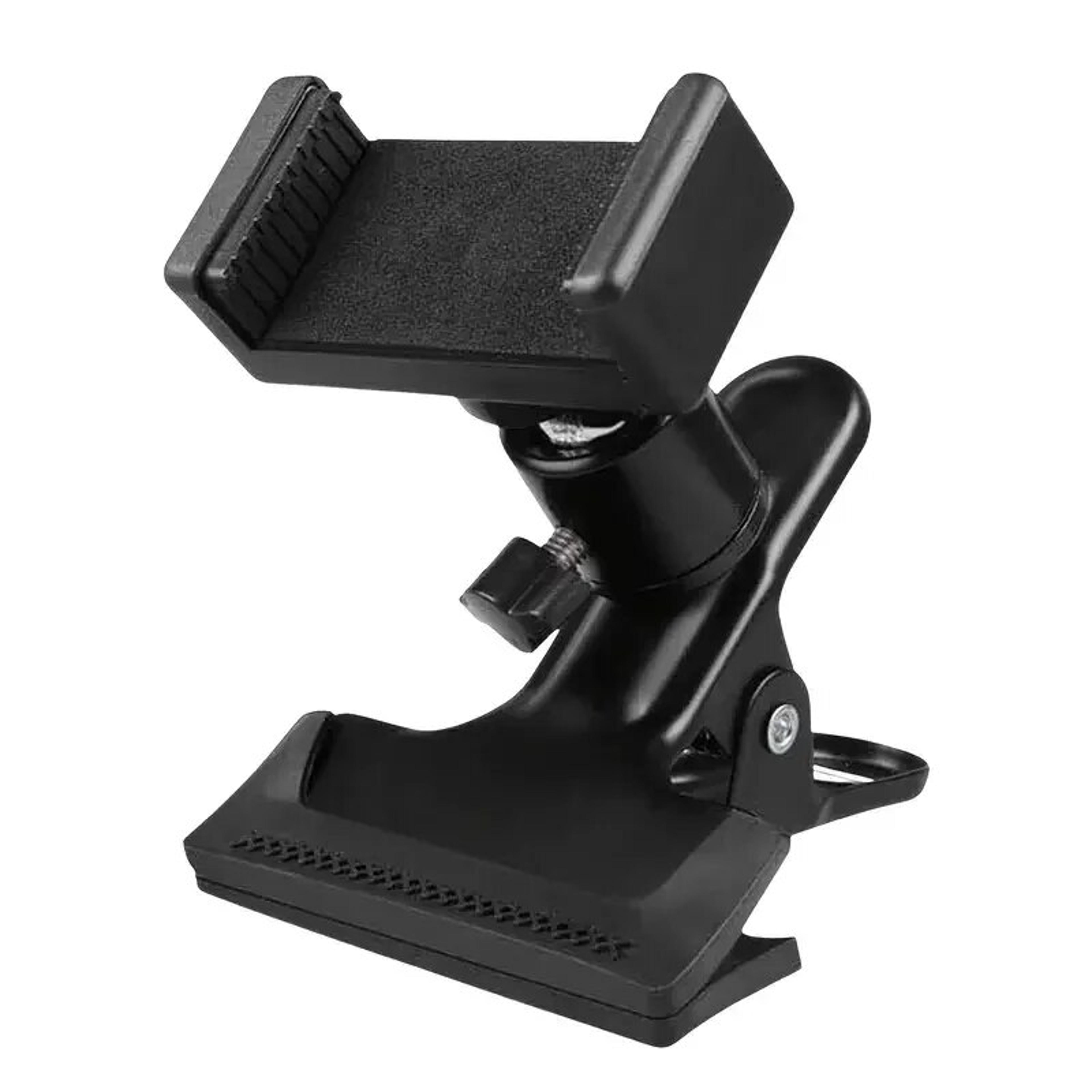 guitar head clip mobile phone holder stand for live broadcast & action cameras