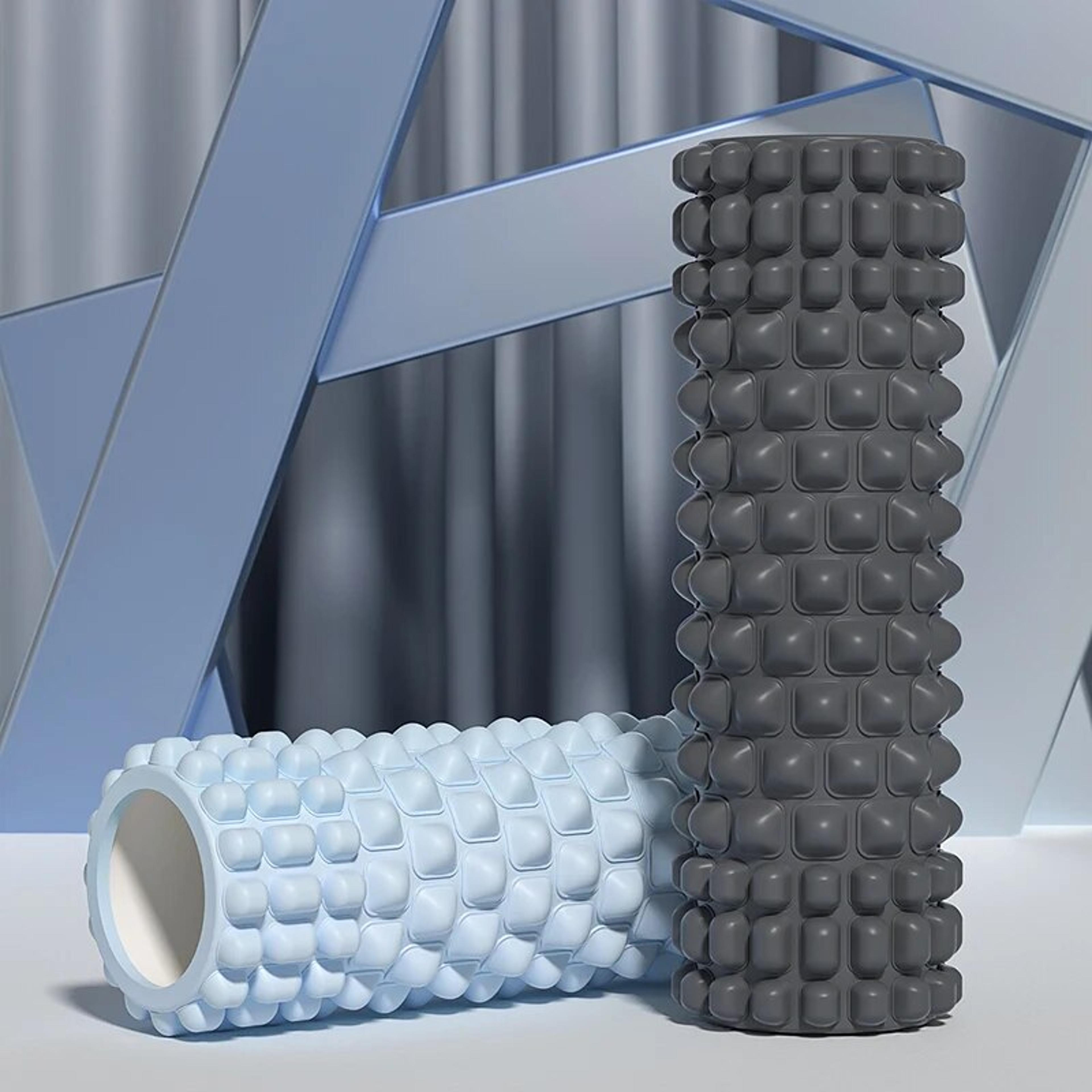 medium-density foam roller for muscle recovery back pain relief and leg & arm massage