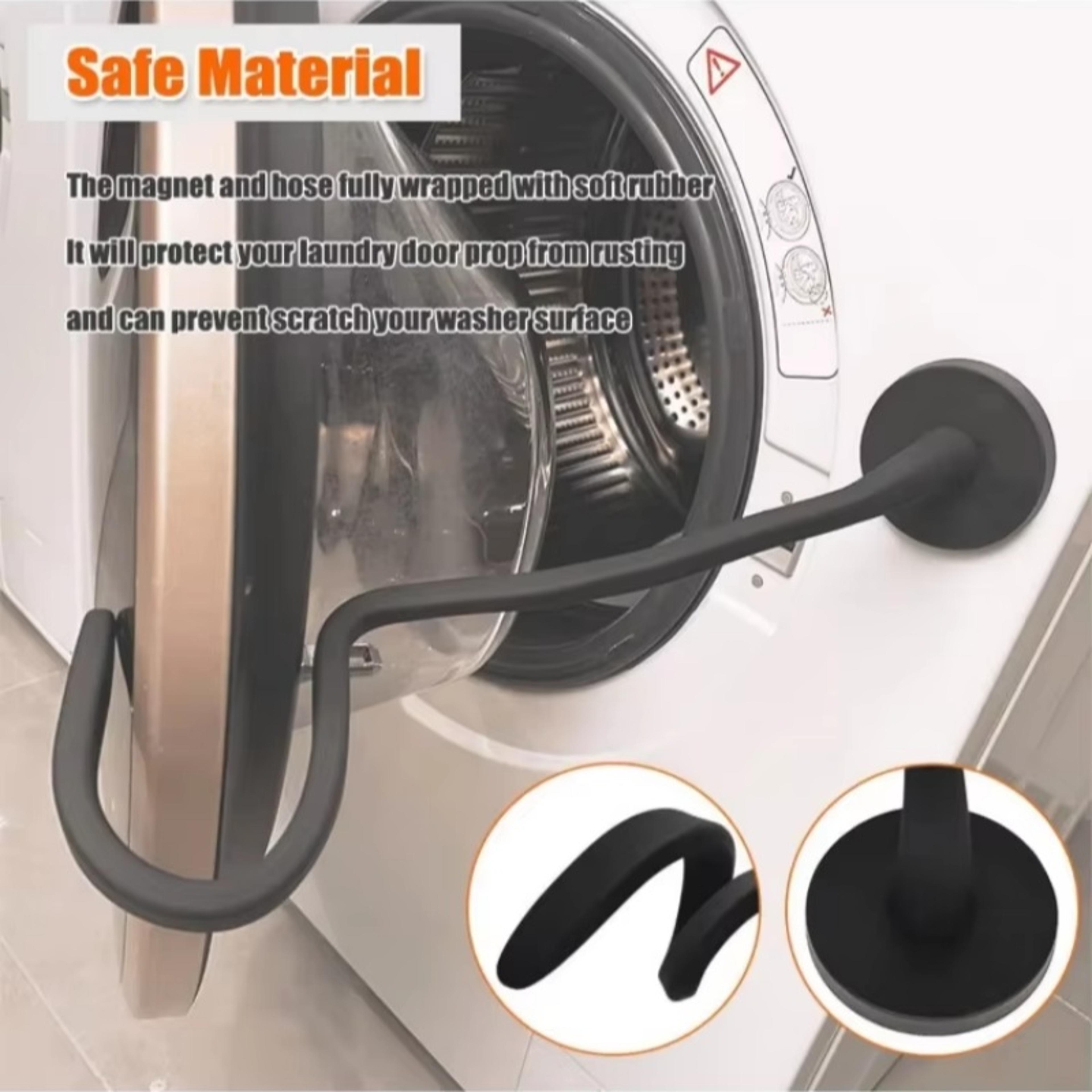 Magnetic Washer Door PropStabilizer For Front Load Machines Easy Install Flexible Design For Most W 2