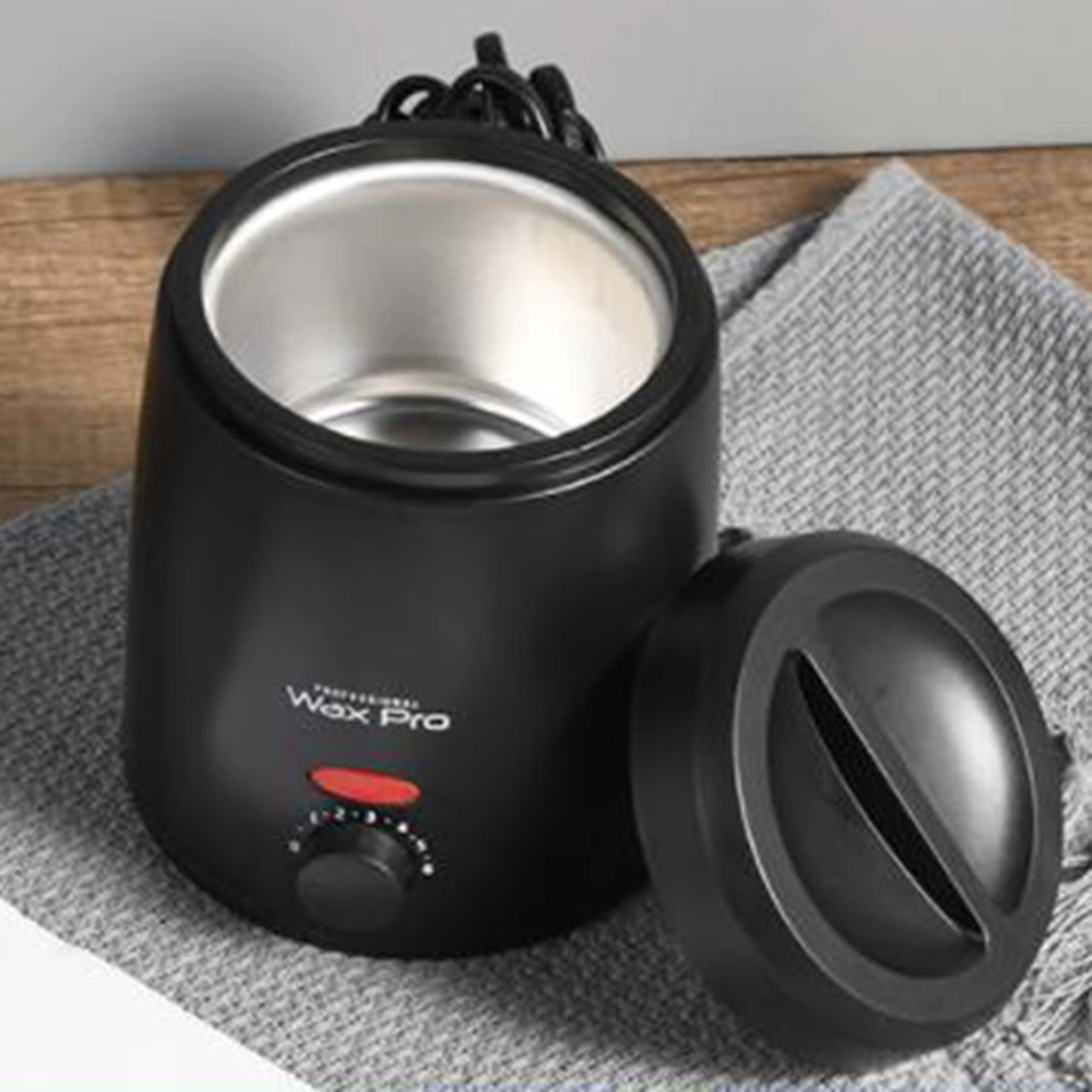 adjustable temperature wax heater for smooth, hair free skin rapid heating & easy cleaning
