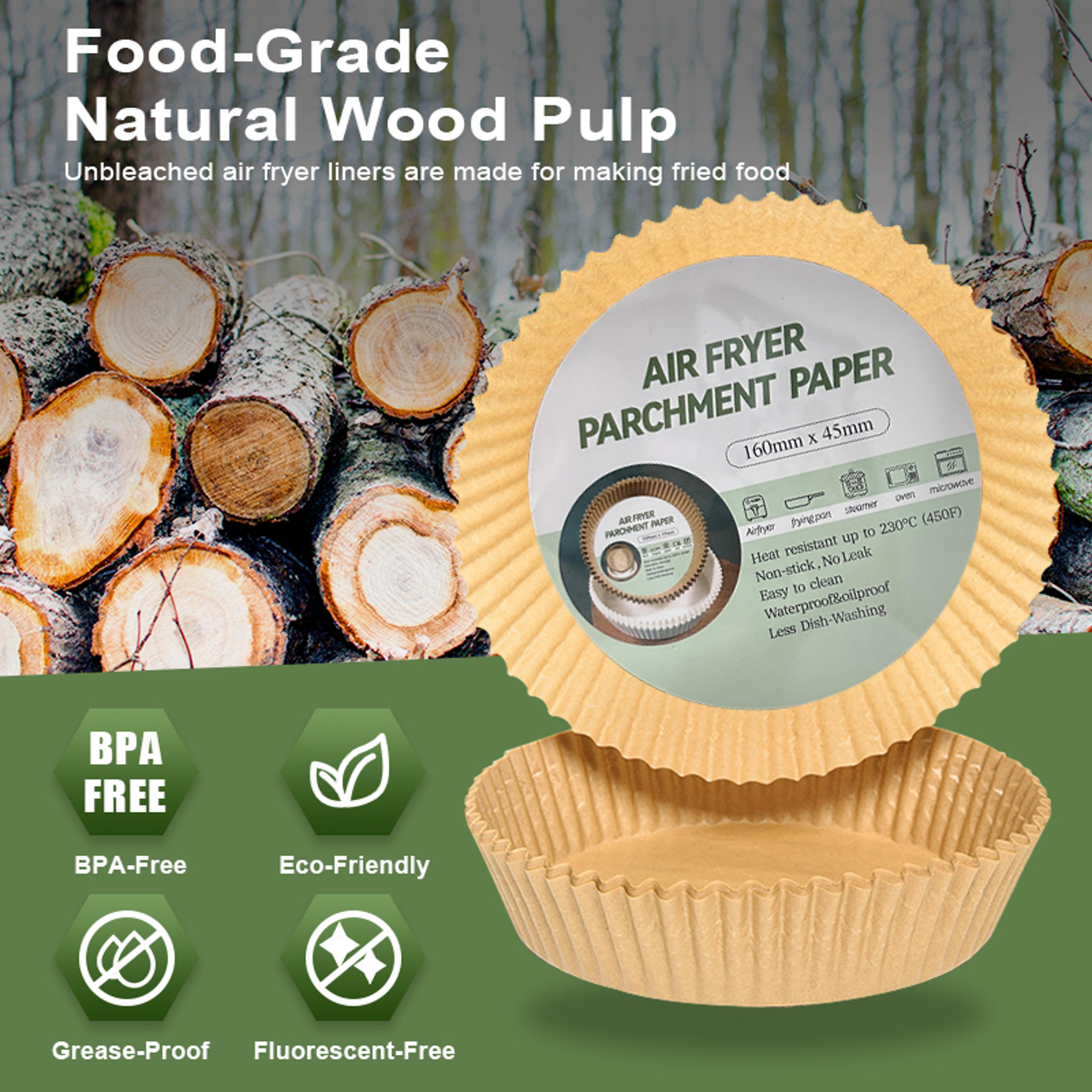 NonStick Air Fryer Paper Liners Perfect For Air Fryers  Microwaves 2