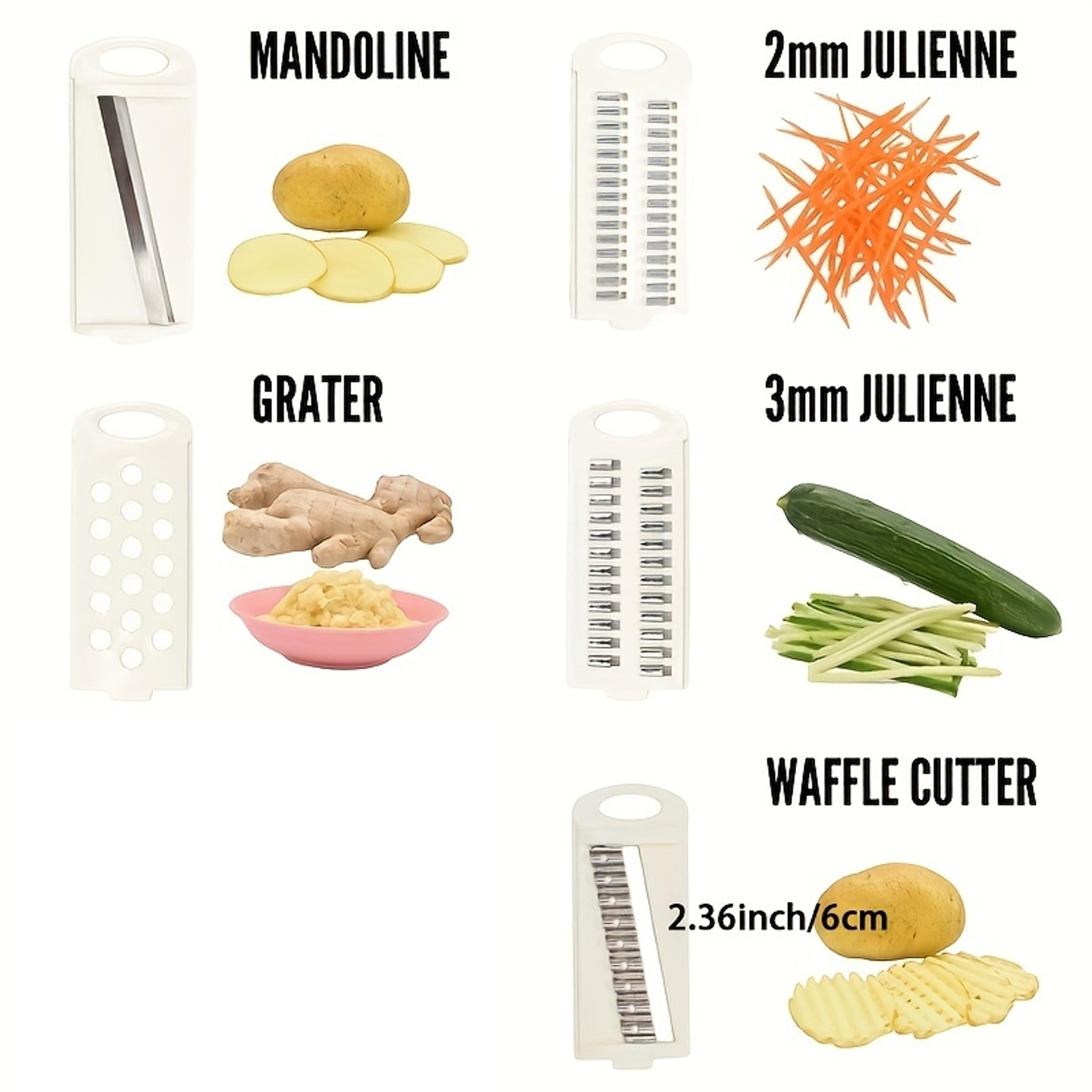 MultiFunctional Vegetable Chopper  Food Slicer Versatile Mandoline Slicer  Dicer For Easy Meal Prep 5