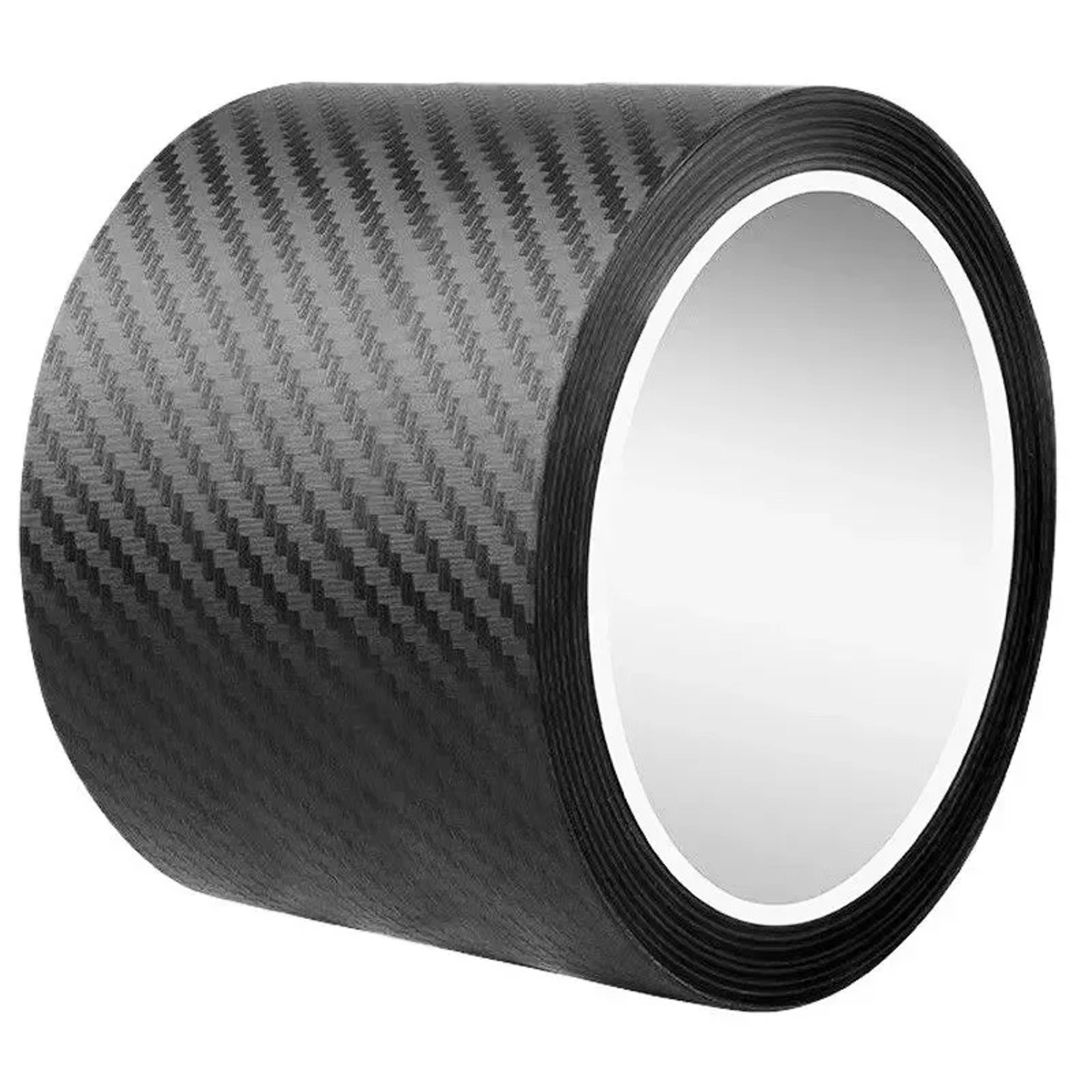 Carbon Fiber Car Sill Sticker Protective Strip AntiScratch Waterproof Rearview Mirror Tape For Vehi 6