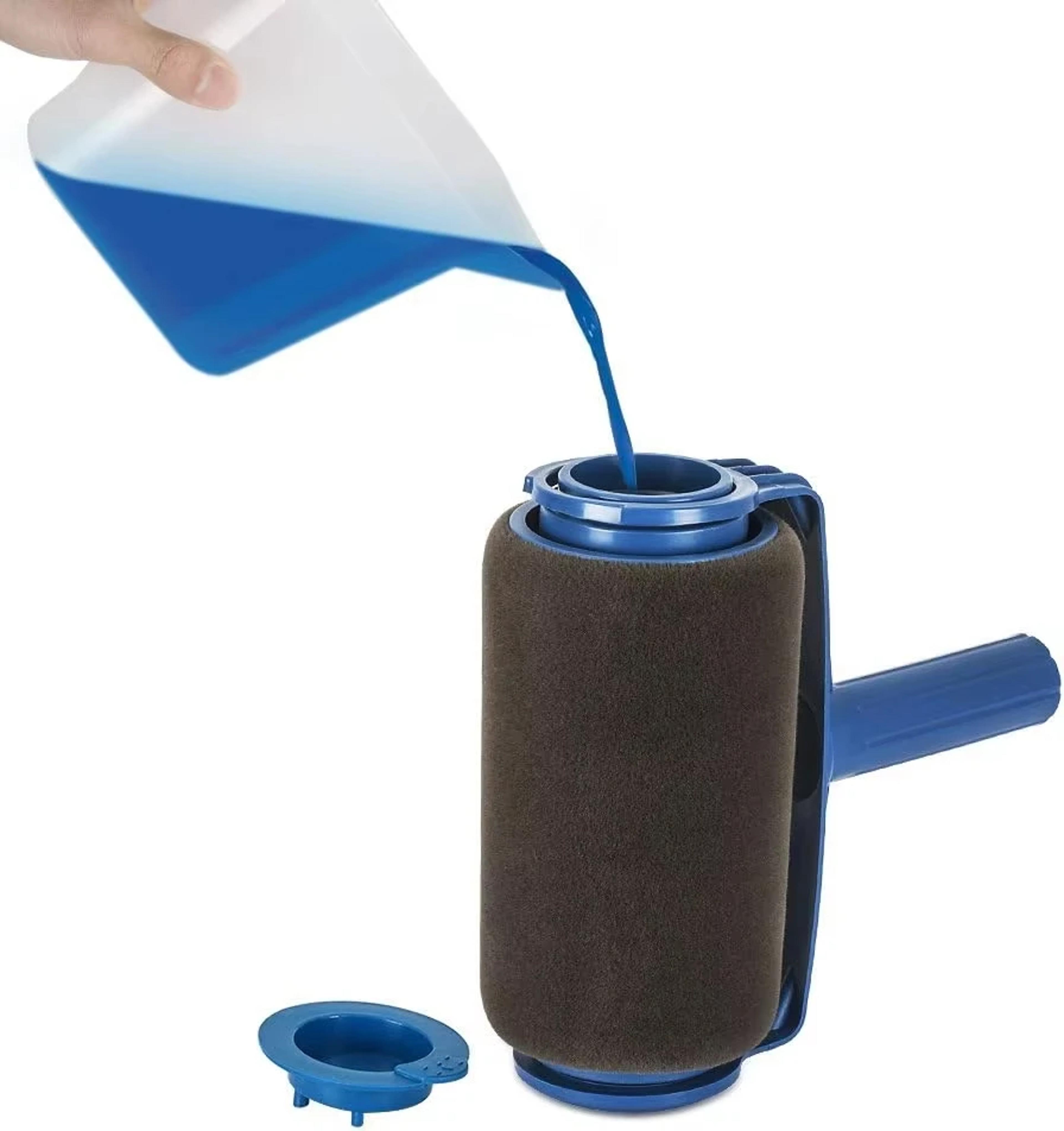 Handheld Paint Roller Brush Versatile Tool For Painting Walls Ceilings  Floors 1