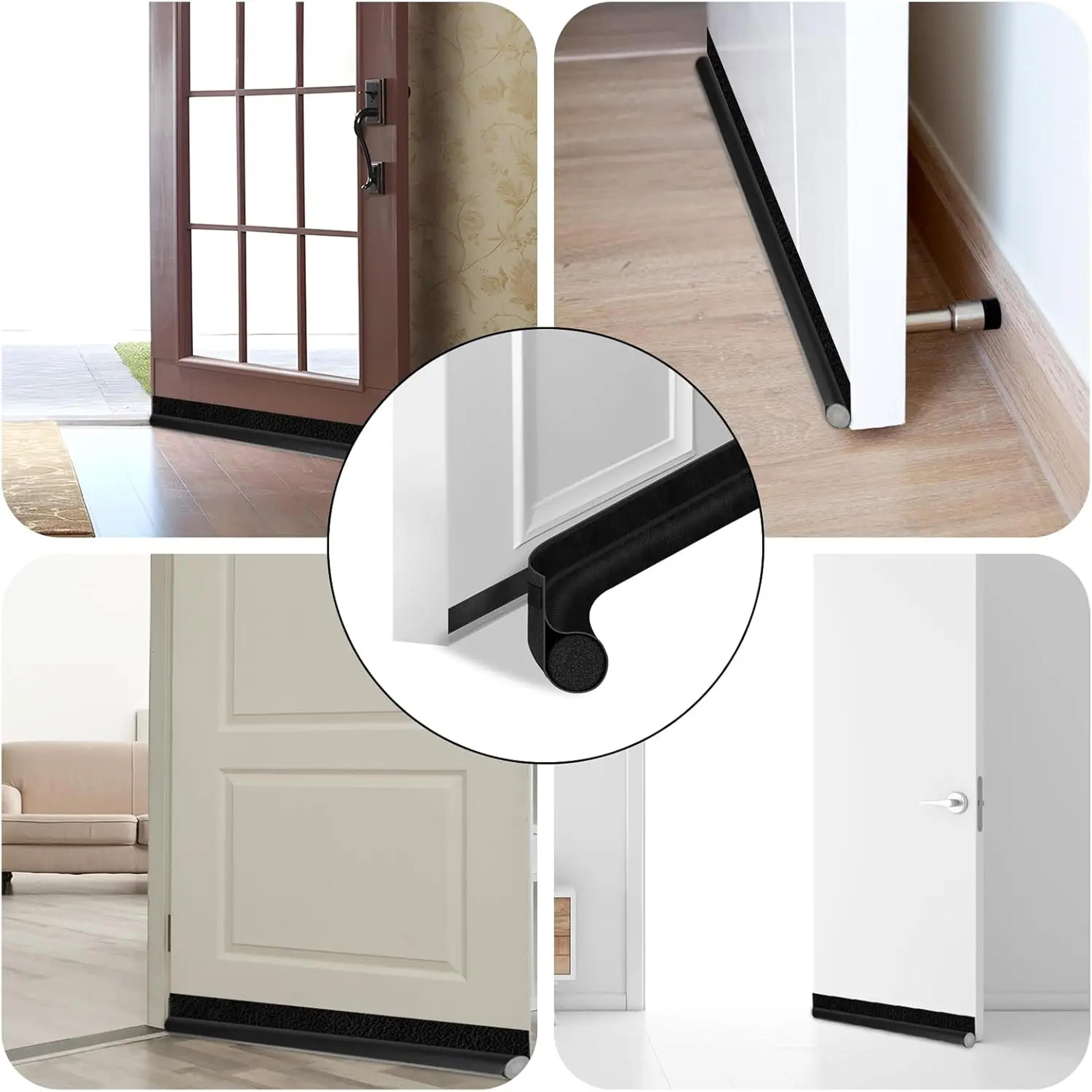 Adjustable Door Bottom Draft Stopper Weatherproof Insulation For Energy Efficiency And Noise Reduct 1
