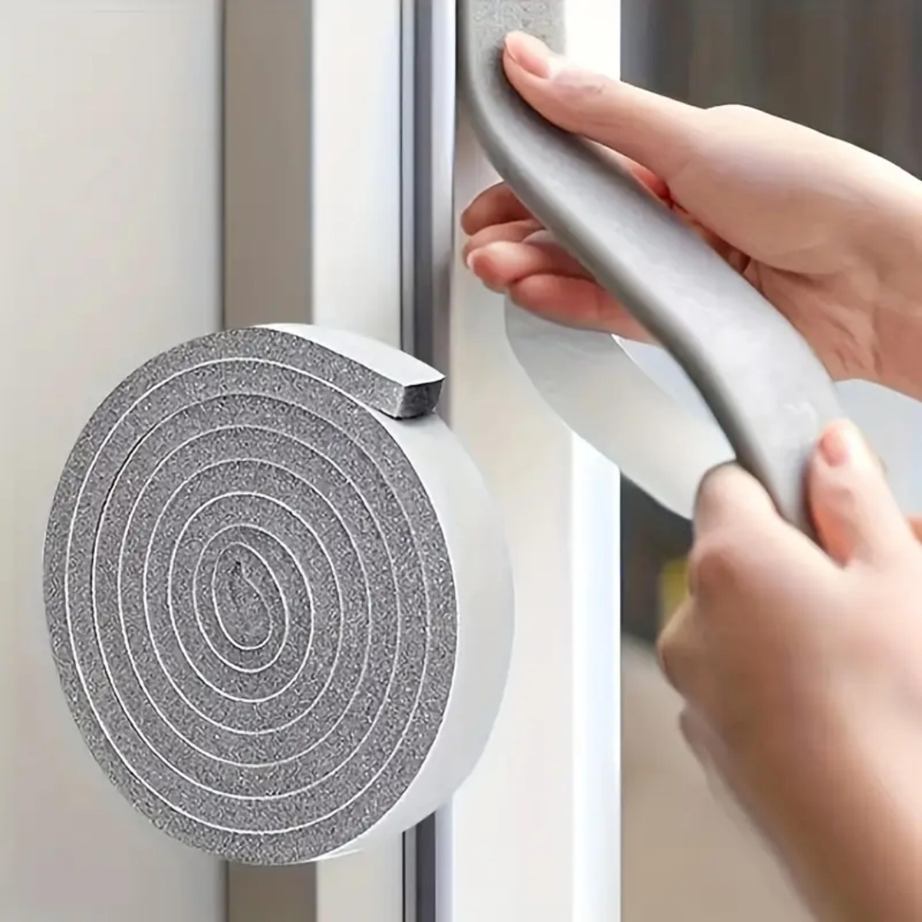 pu sponge foam seal strip tape soundproof, weatherproof, and anti-collision tape for doors, windows, and furniture.
