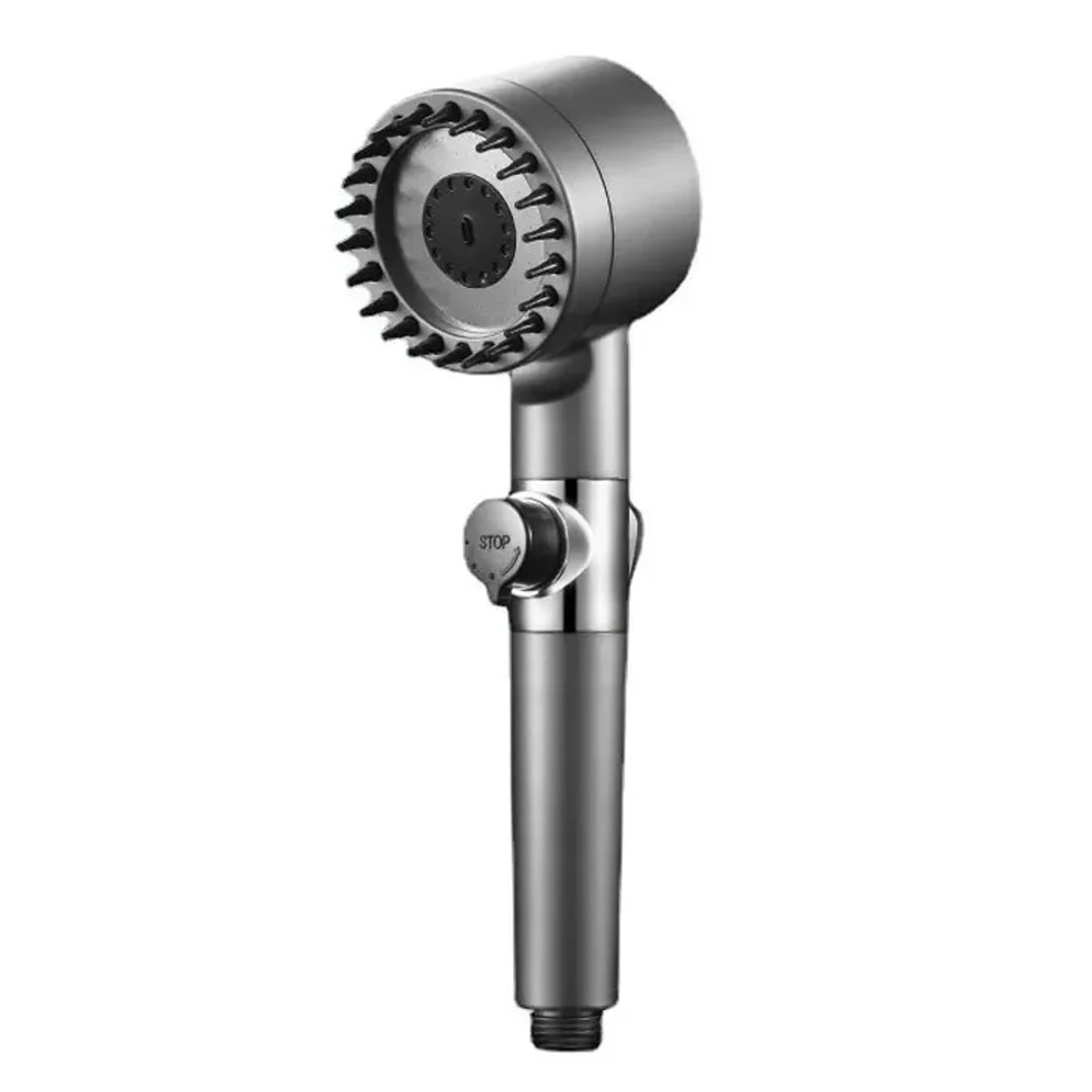 High Pressurized Filter Shower Head With Adjustable Spray Modes  Massage Brush For A SpaLike Rain S 7