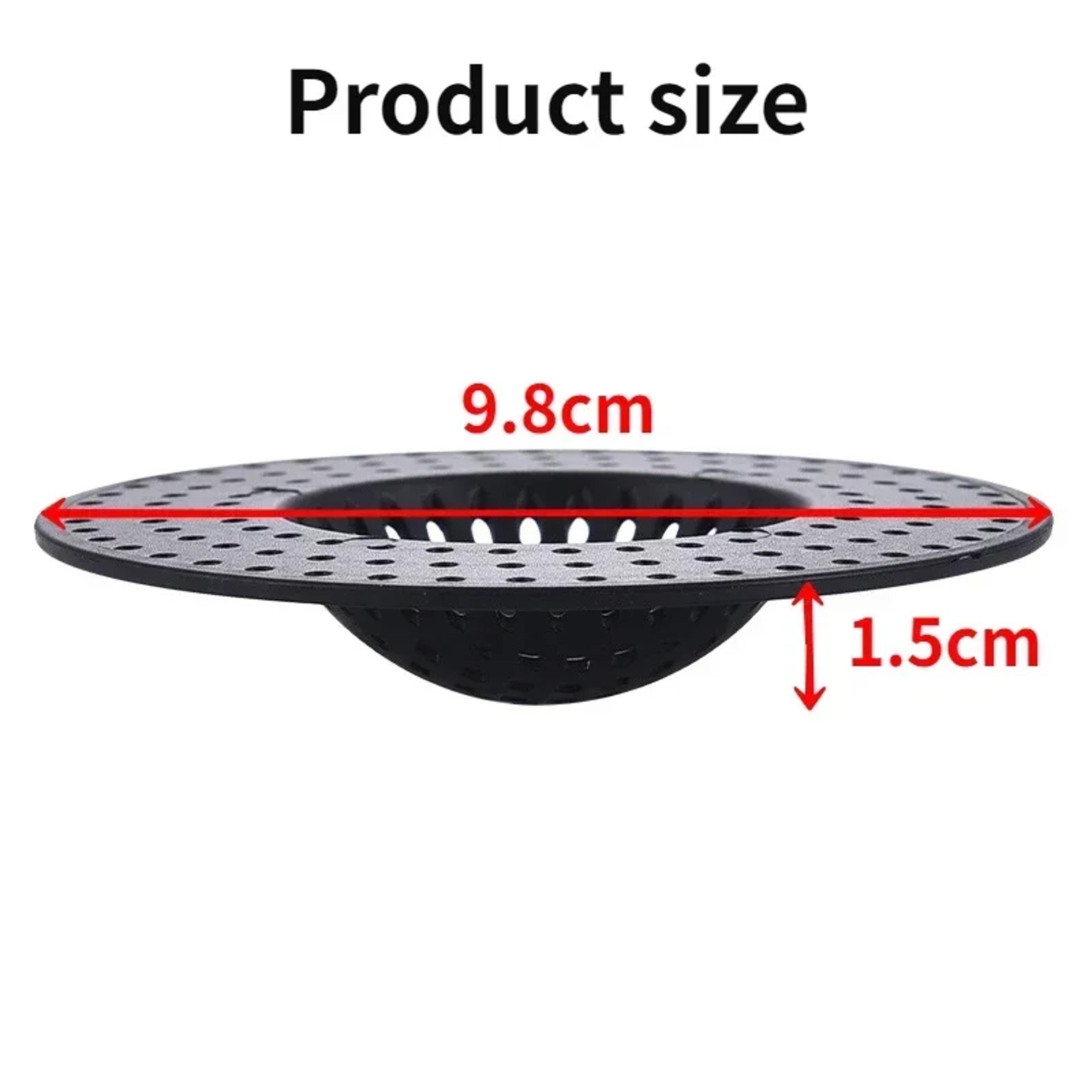 Plastic Kitchen Sink Filter Strainer Premium Hair Catcher  Waste Collector For Drains 3