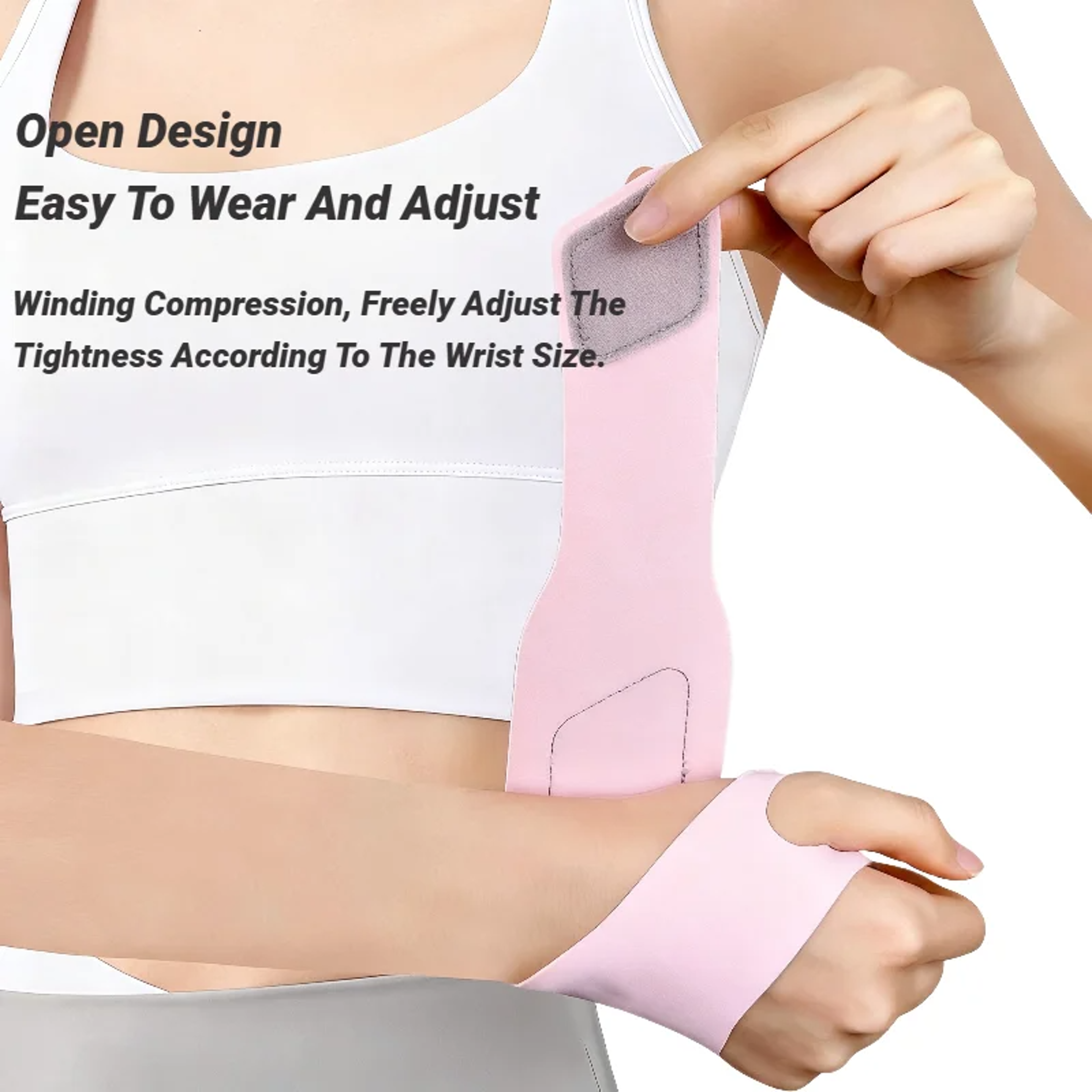 Ultra Thin Adjustable Wrist Brace Support For Sports And Daily Wrist Protection 5