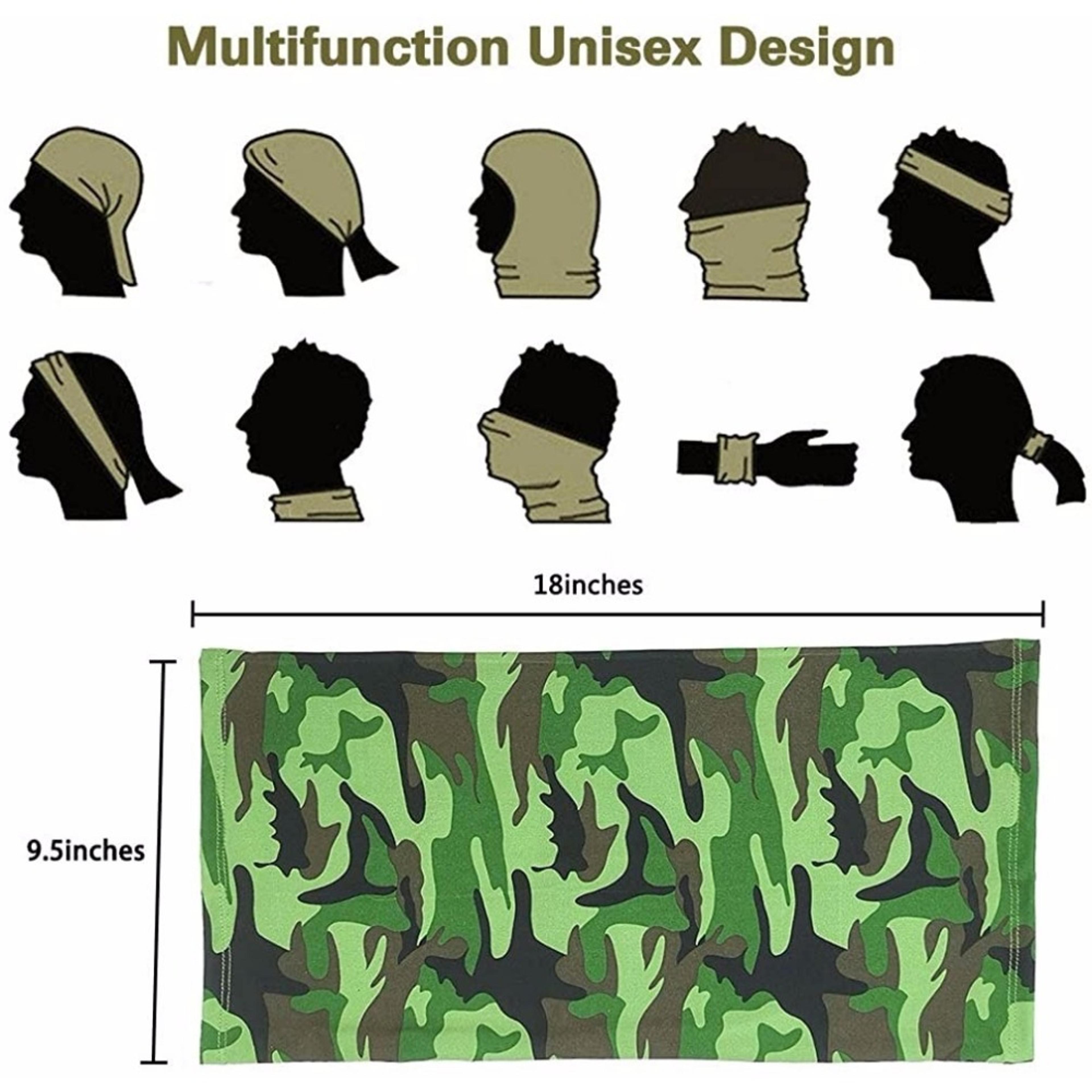 MultiPurpose Ice Silk Turban Scarf For Men And Women Neck Cover  Sunscreen For Outdoor Activities 3