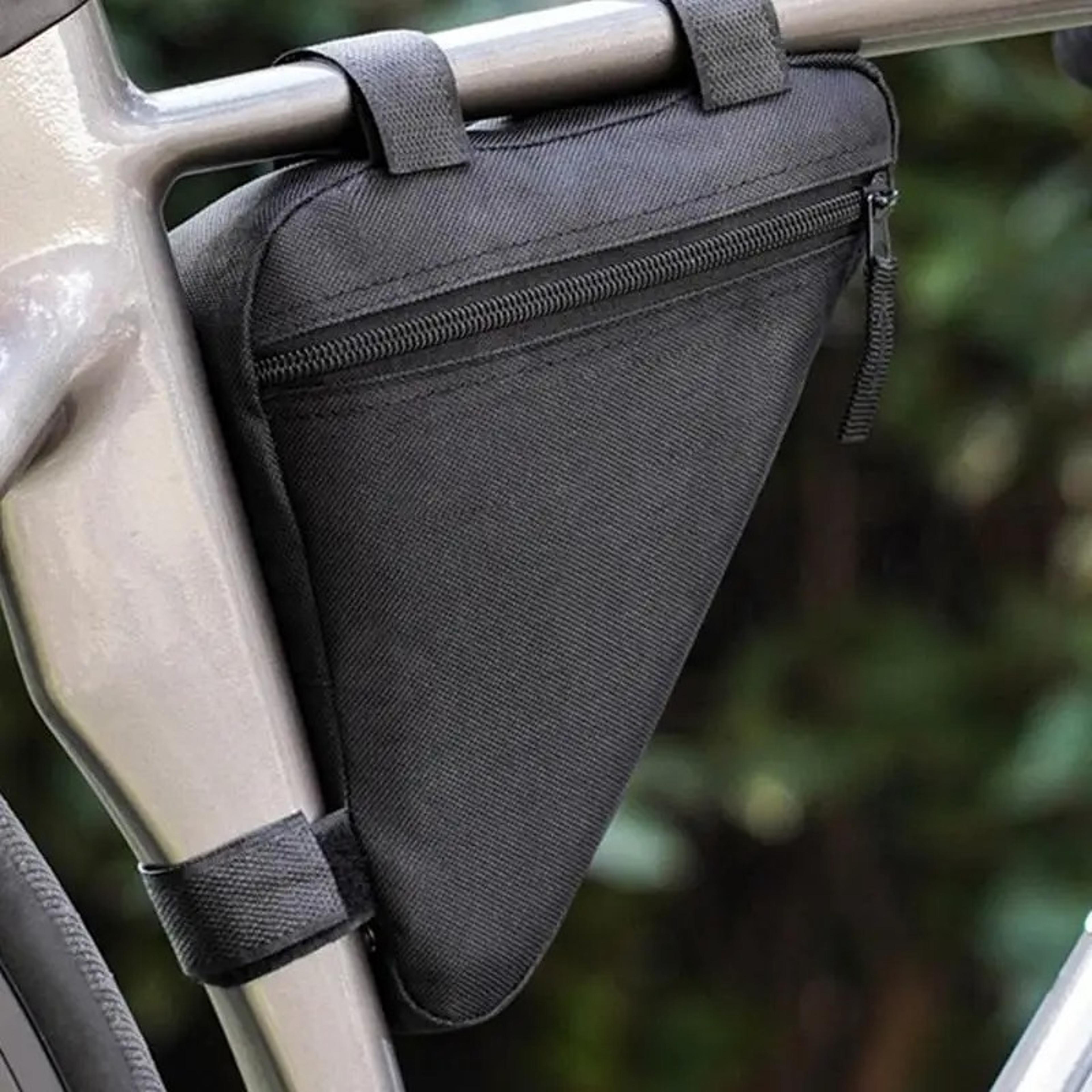Waterproof Bicycle Triangle Bag For Front Frame Versatile Cycling Handlebar Bag 1