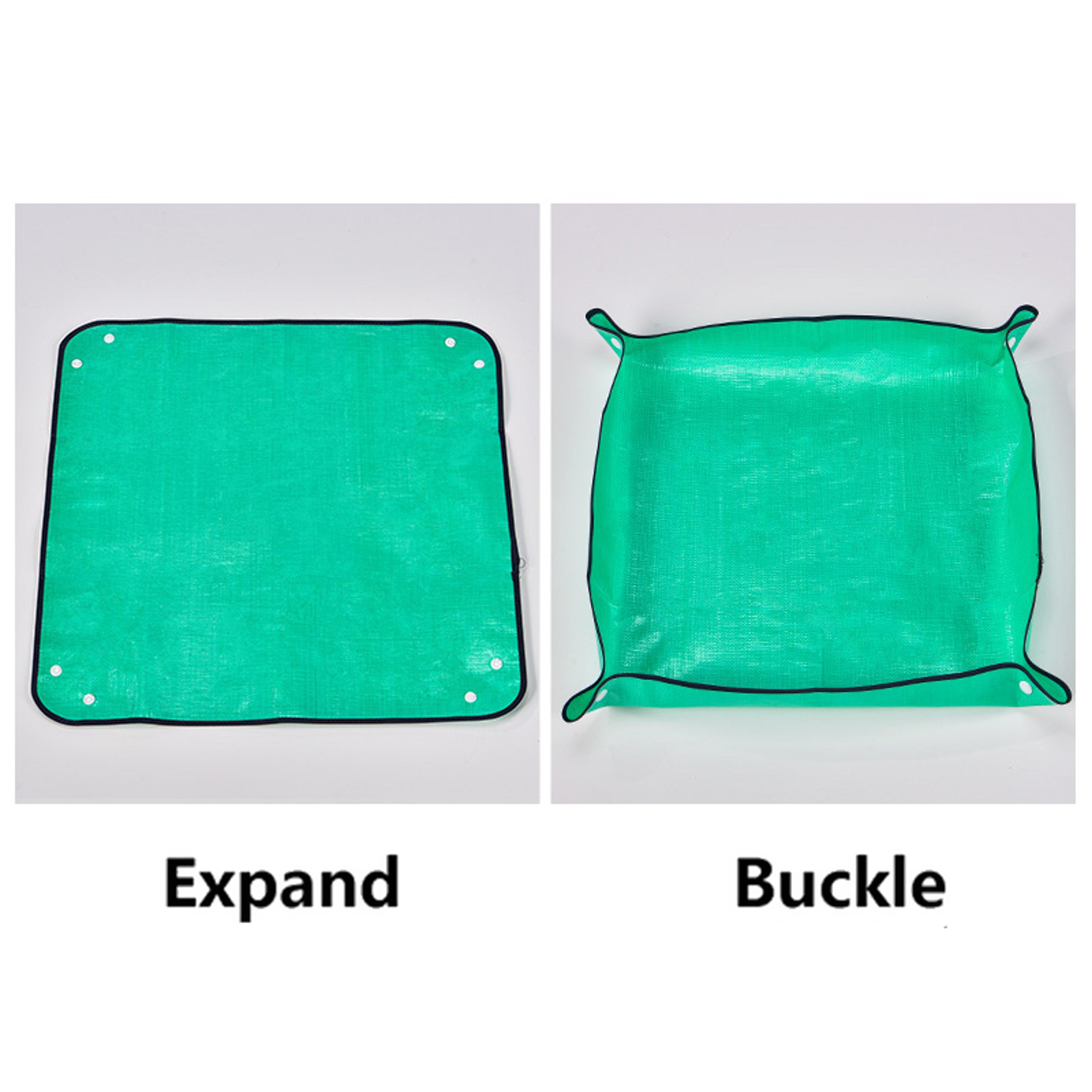 Waterproof Foldable Gardening Potting Mat For Easy Transplanting  Plant Care 5