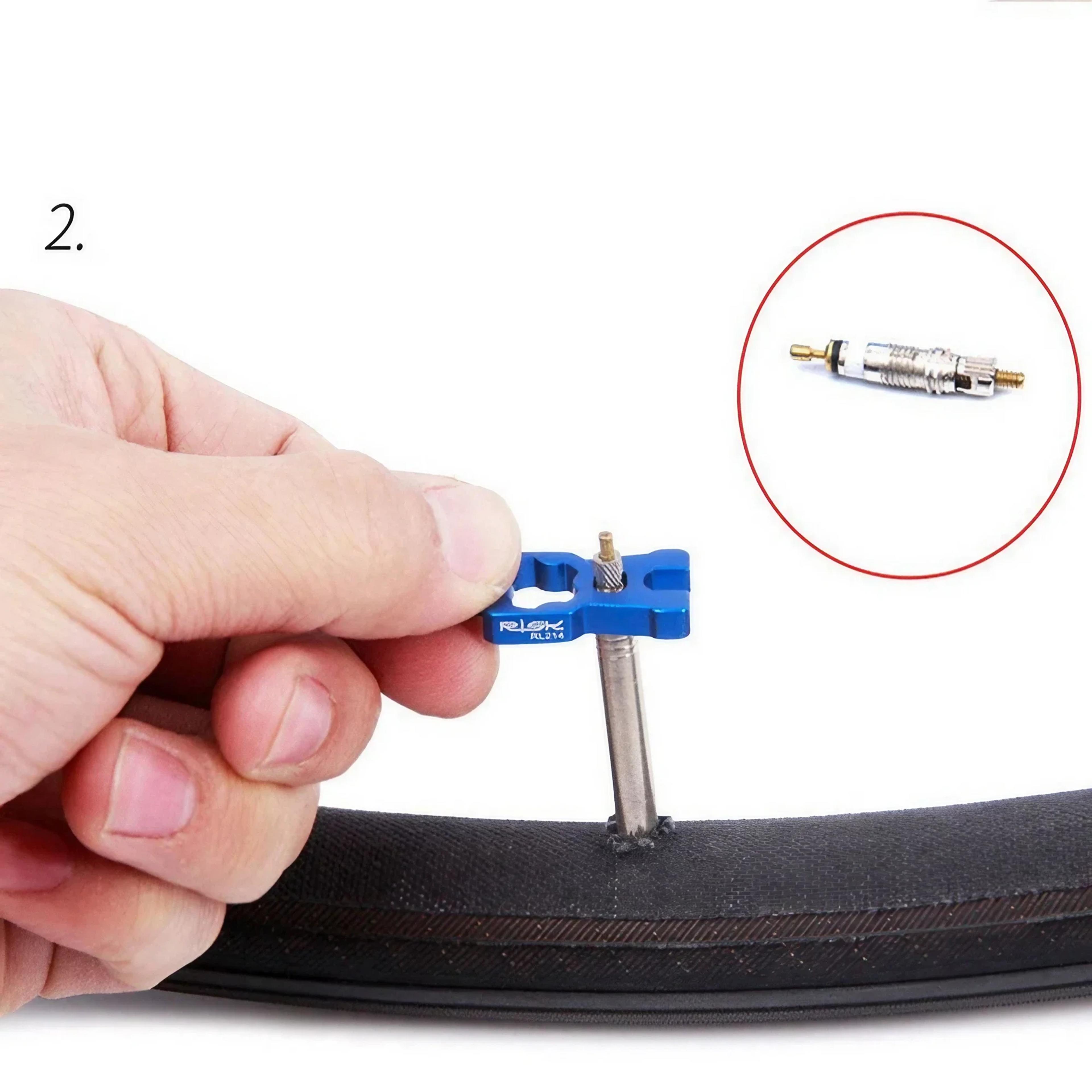 Portable Bicycle Valve Tool Kit For MTB  Road Bikes Easy Valve Core Removal  Installation Tool 1