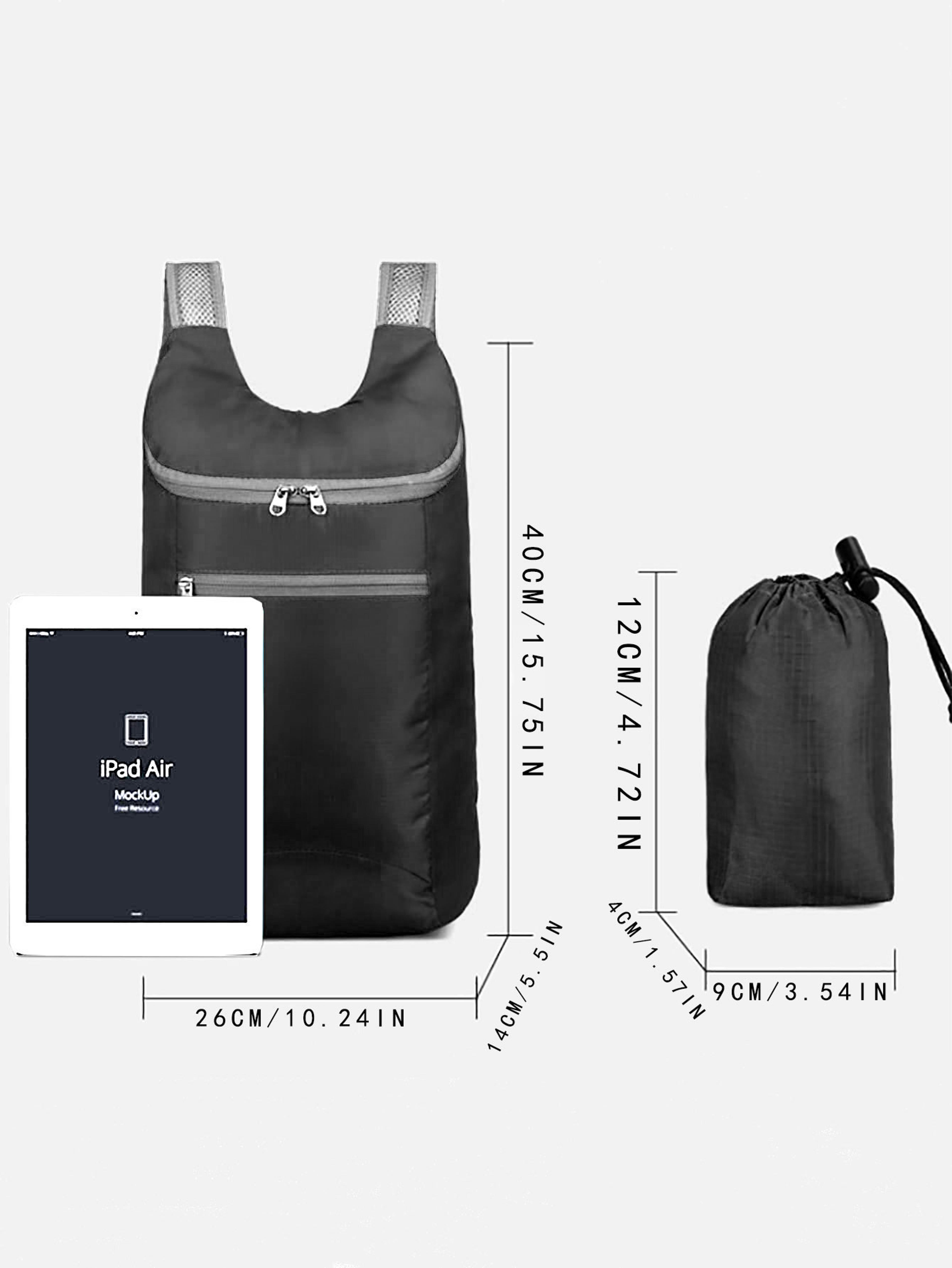 Foldable Waterproof Travel Backpack Lightweight TearResistant Large Capacity For Business  Sports 4