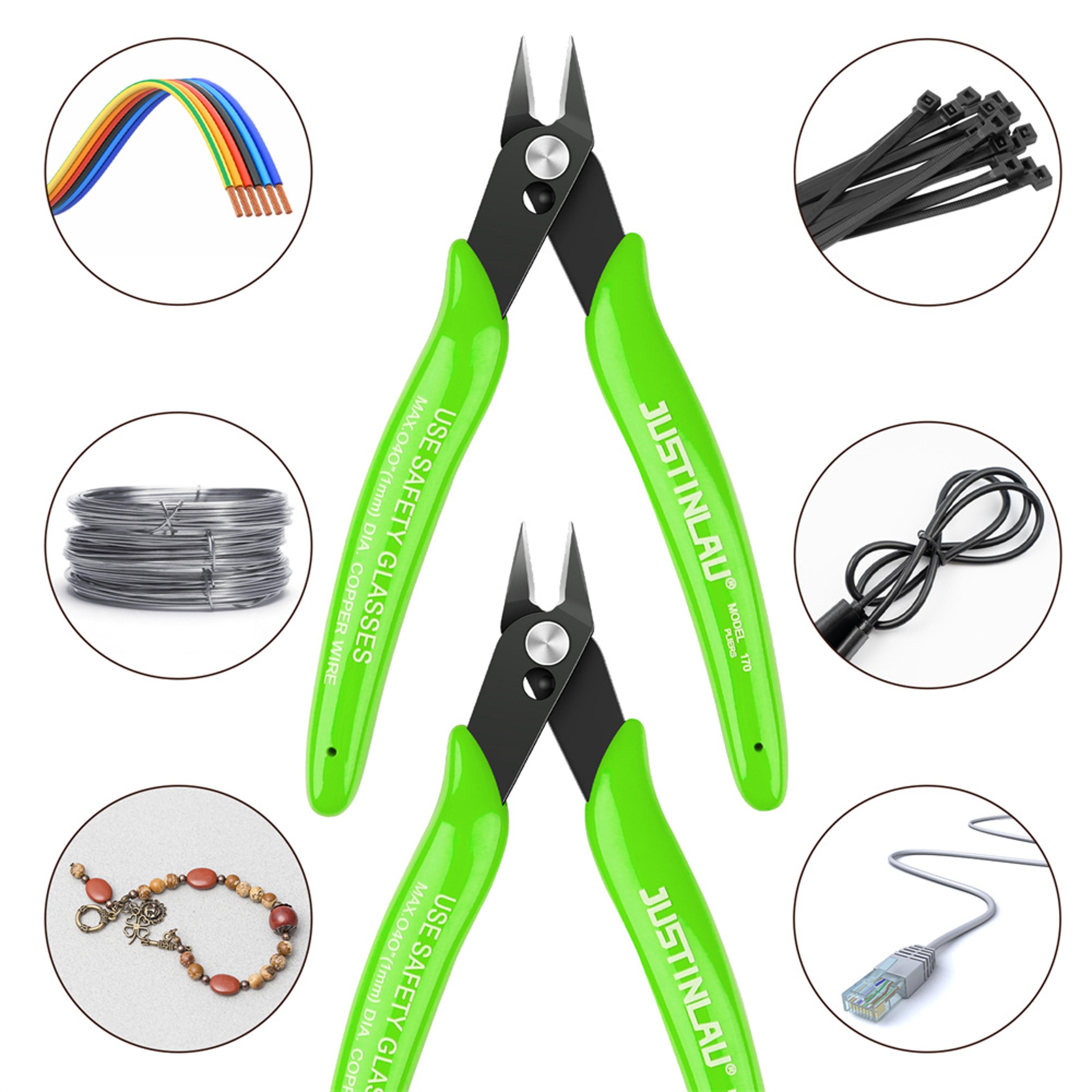 Universal MultiFunctional Pliers Carbon Steel Electrical Wire Cable Cutter Side Snips Flush Nipper  1