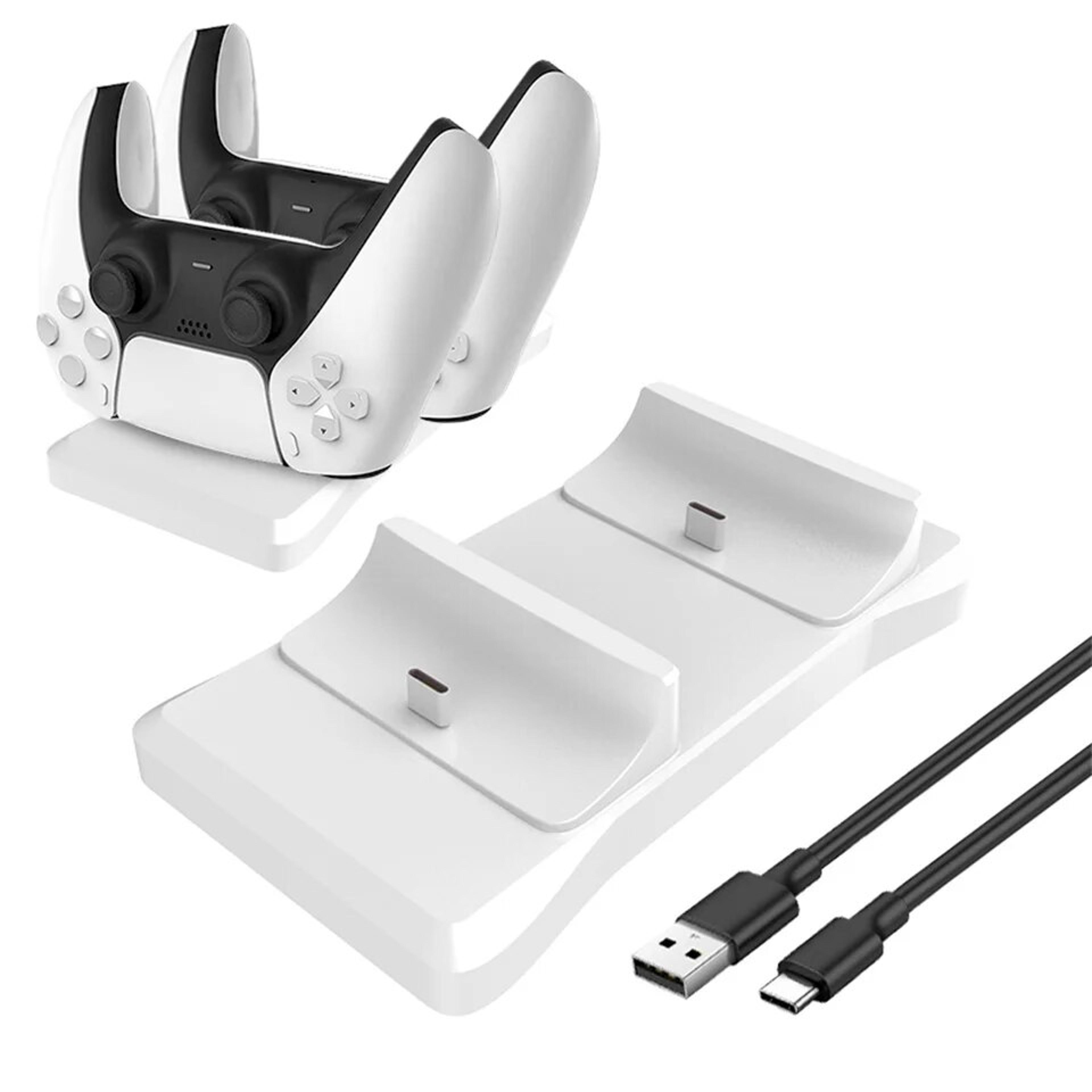 Dual Controller Charging Stand For Fast Charging Station With AC Adapter 1