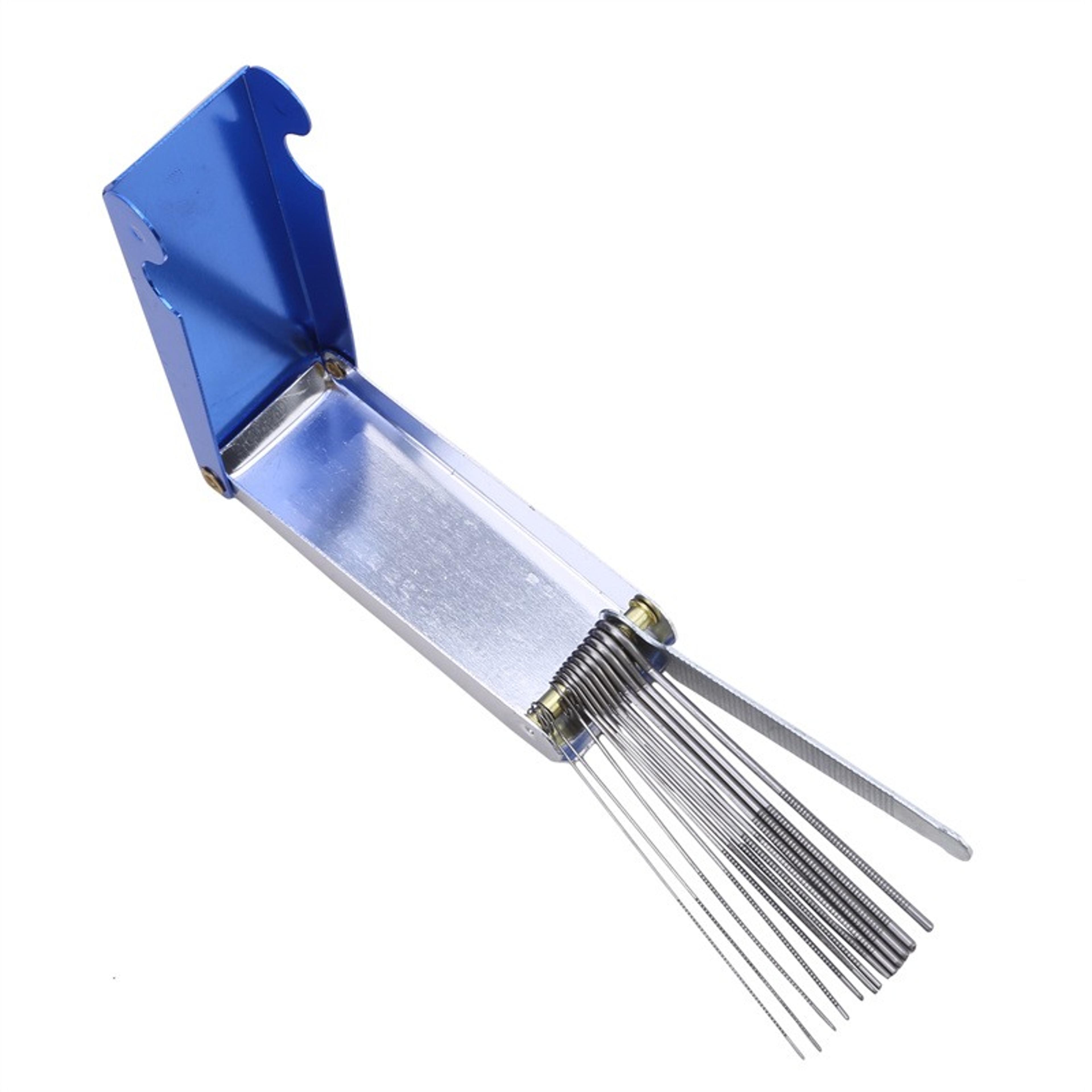 Welding Torch Cleaner Kit Gas Orifice  Tip Files Needles  Reamers For Metal Soldering 5