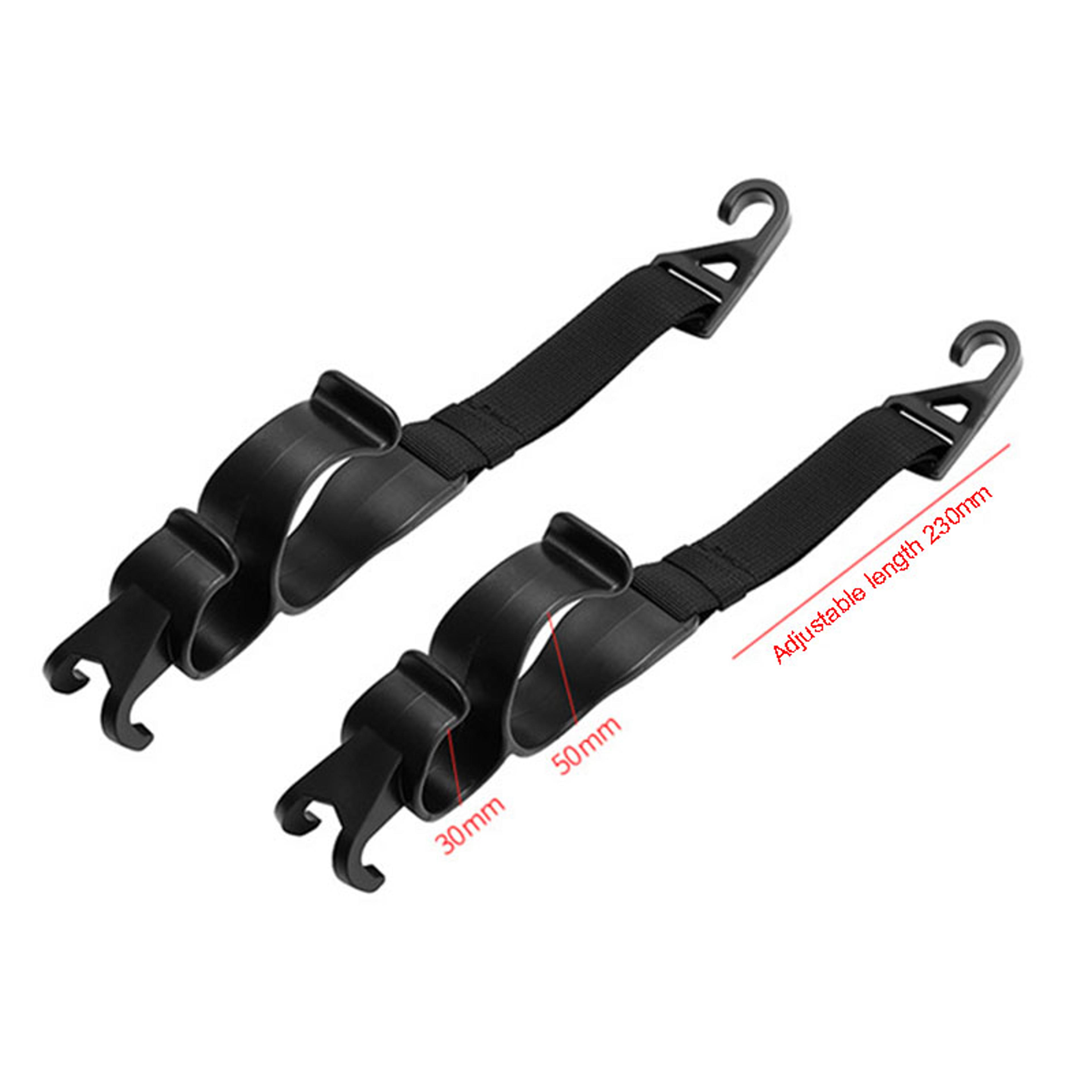 Car Back Seat Hook Multifunctional Rear Seat Headrest Hook Umbrella Holder  Storage Hook 4