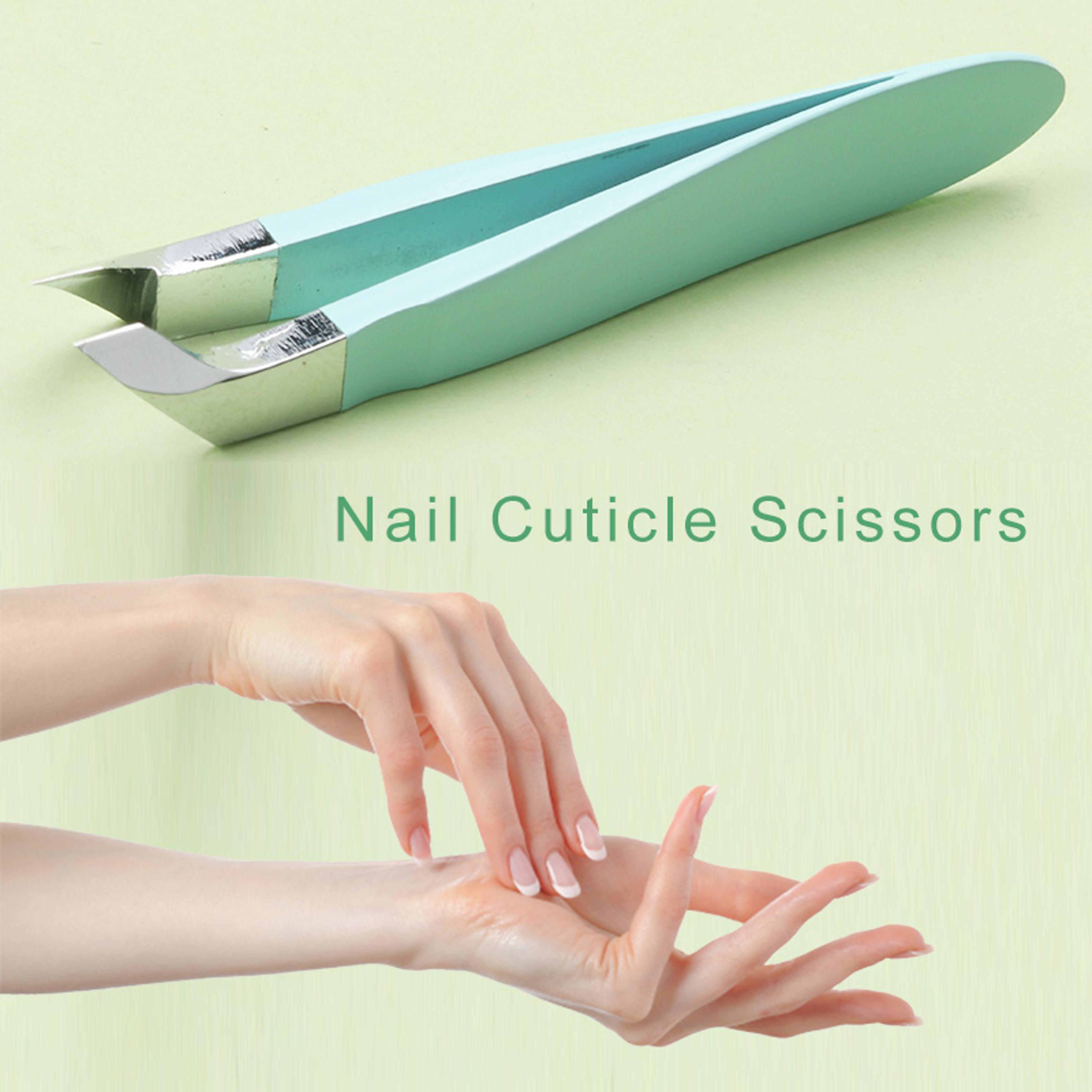 Mini Nail Cuticle Scissors  Pedicure Tools Precision Tweezers For Finger  Toe Care 1