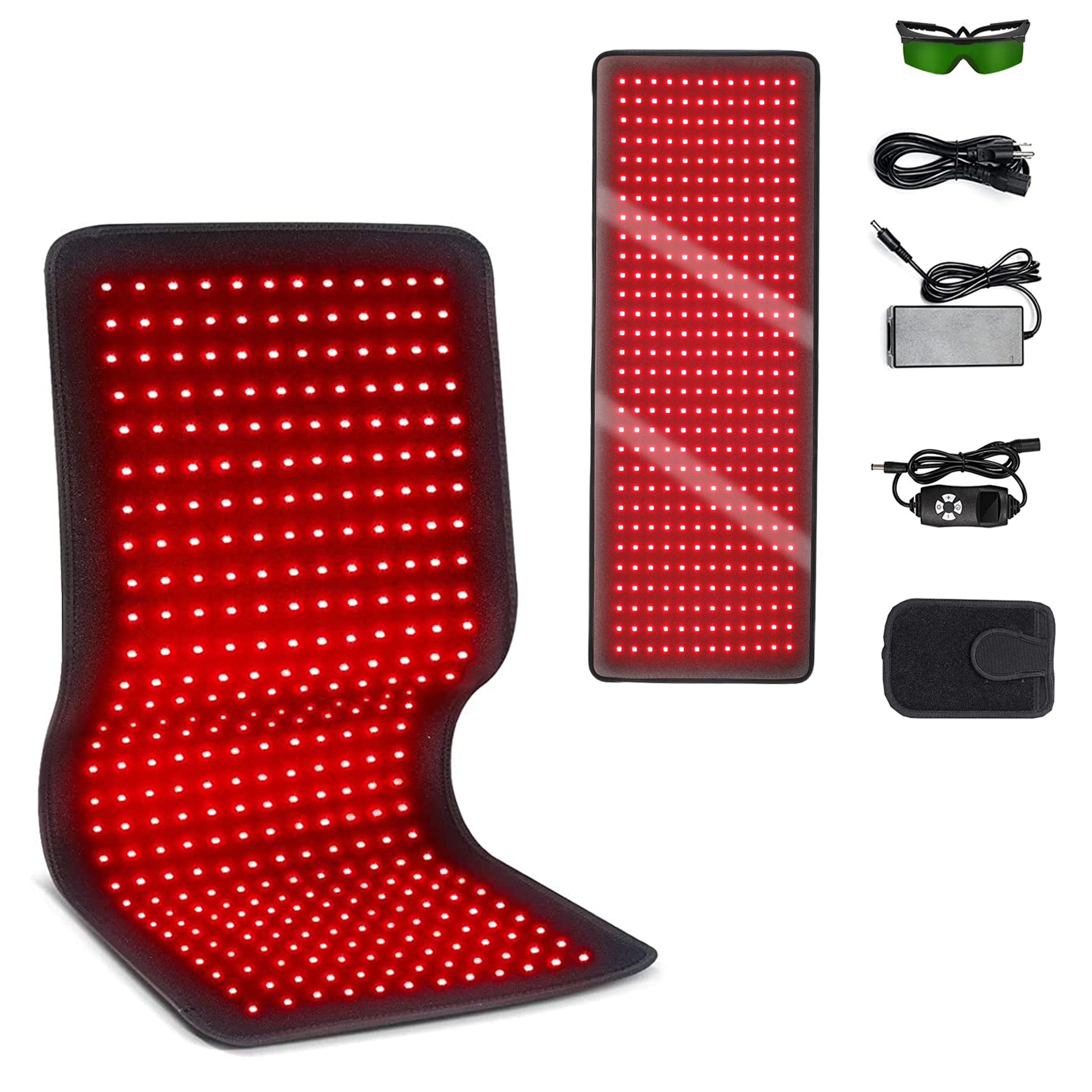 red & infrared therapy belt large heating pad for face, body, shoulder, and joint muscle relief
