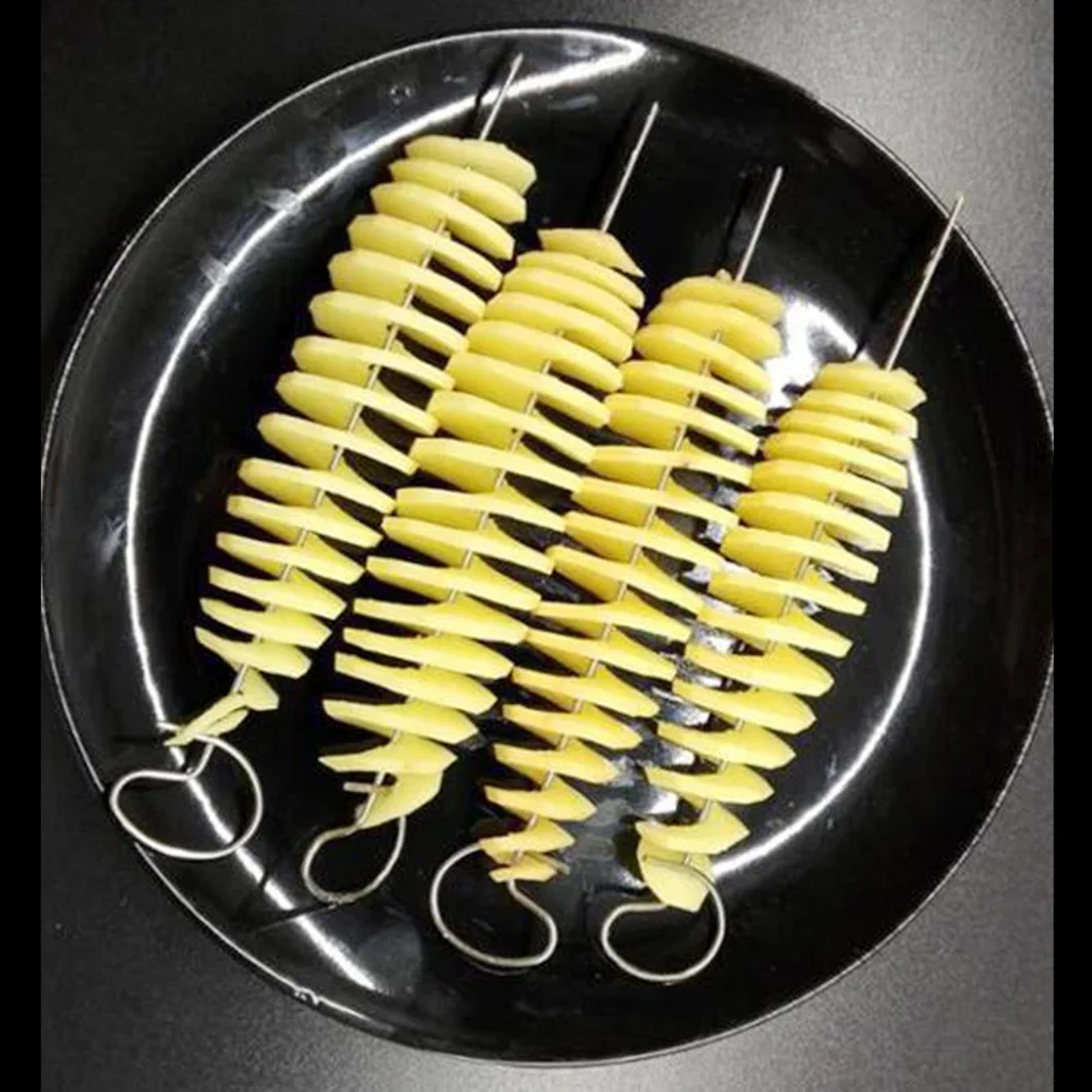 Potato Spiral Cutter Creative Vegetable Slicer For Kitchen DIY Potato Tower Maker Perfect For Home  4