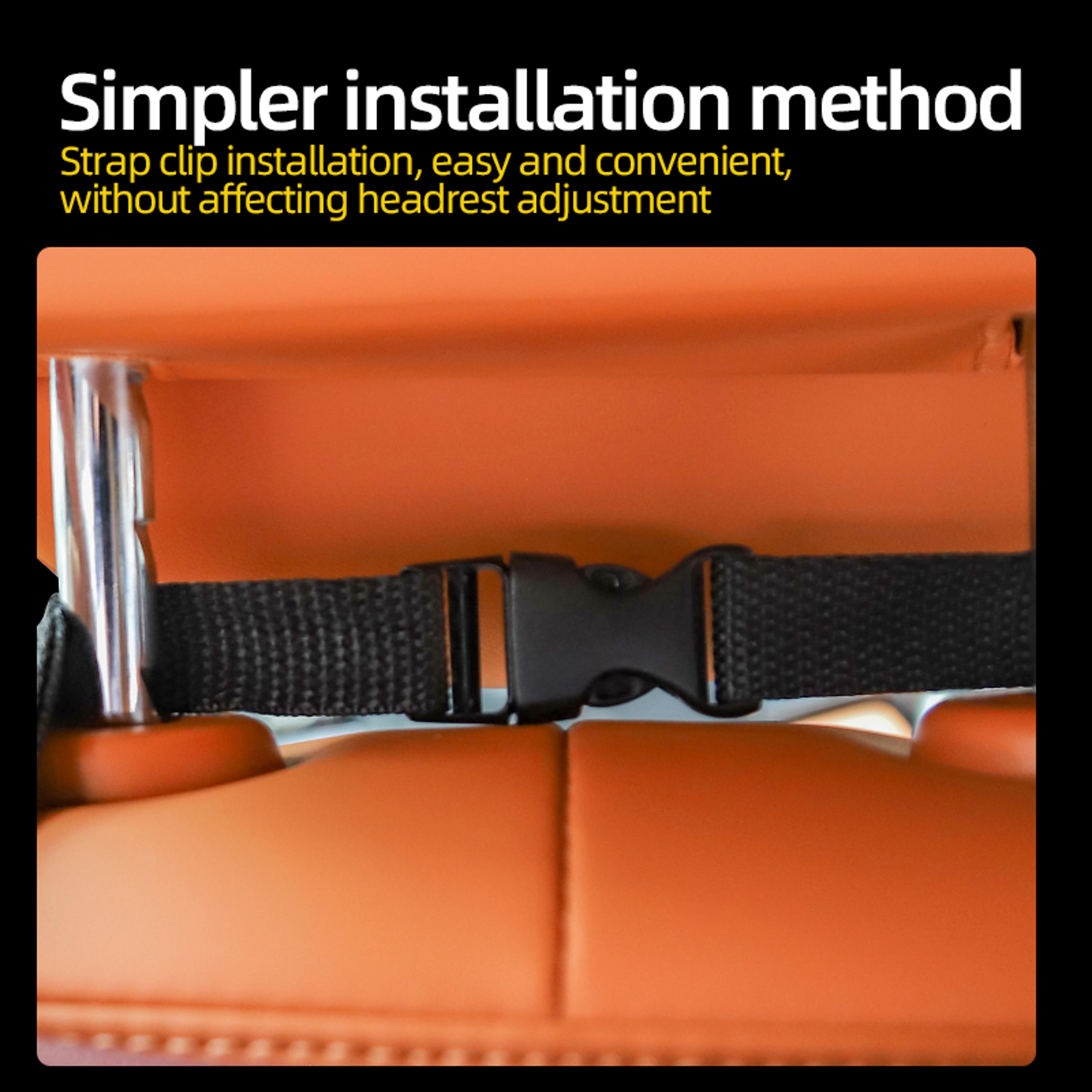 Multifunctional Car Seat Storage Bag Leather Garbage  Storage Organizer For Cars 5