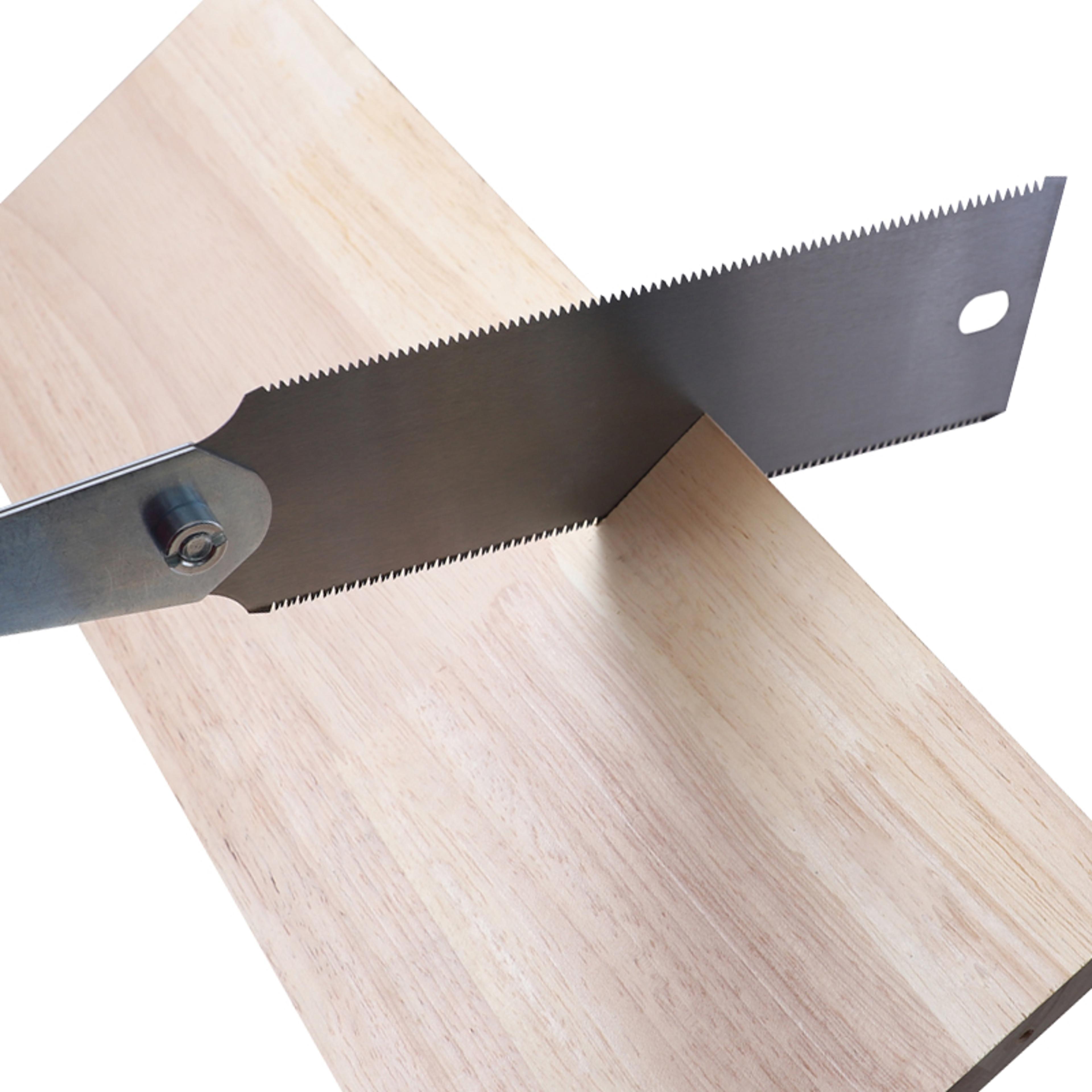 Hand Saw Double Sided Flush Cut Pull Saw With Wood Handle For Woodworking DIY Projects 1