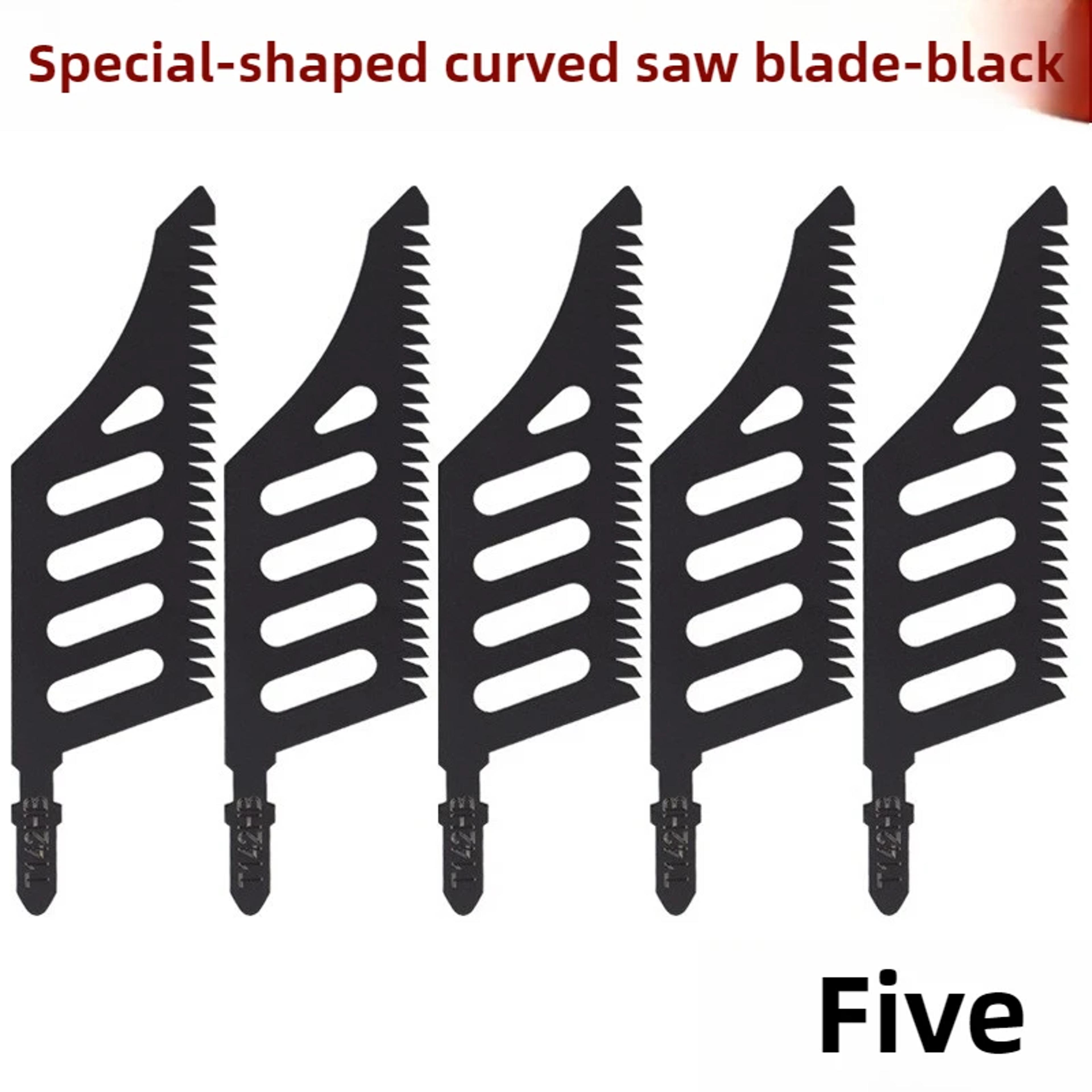 Curved Scroll Saw Blades Set Precision TShank Saw Blades For Smooth Woodworking Cuts 5