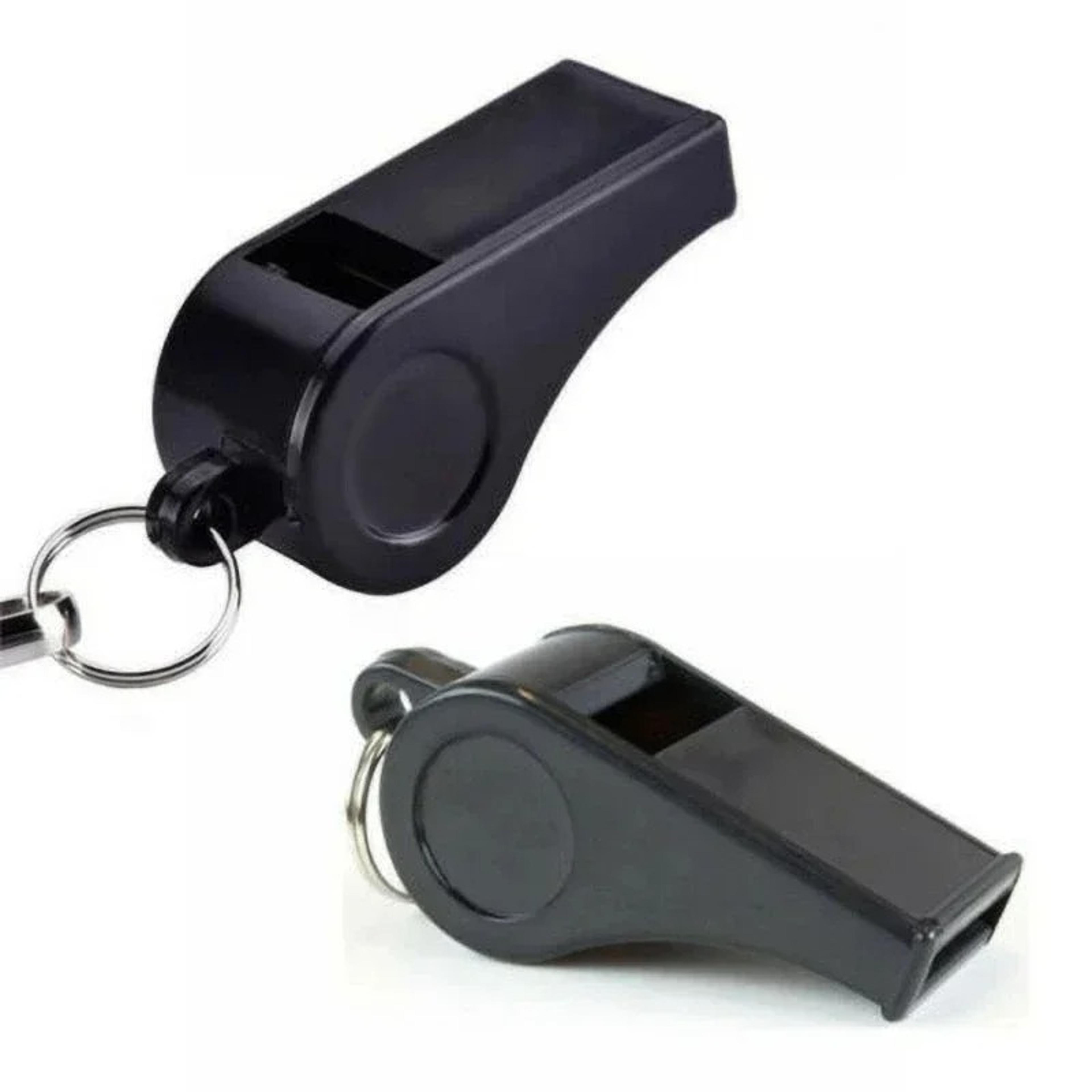 pro loud safety referee whistle with lanyard for sports, coaching & outdoor emergency use