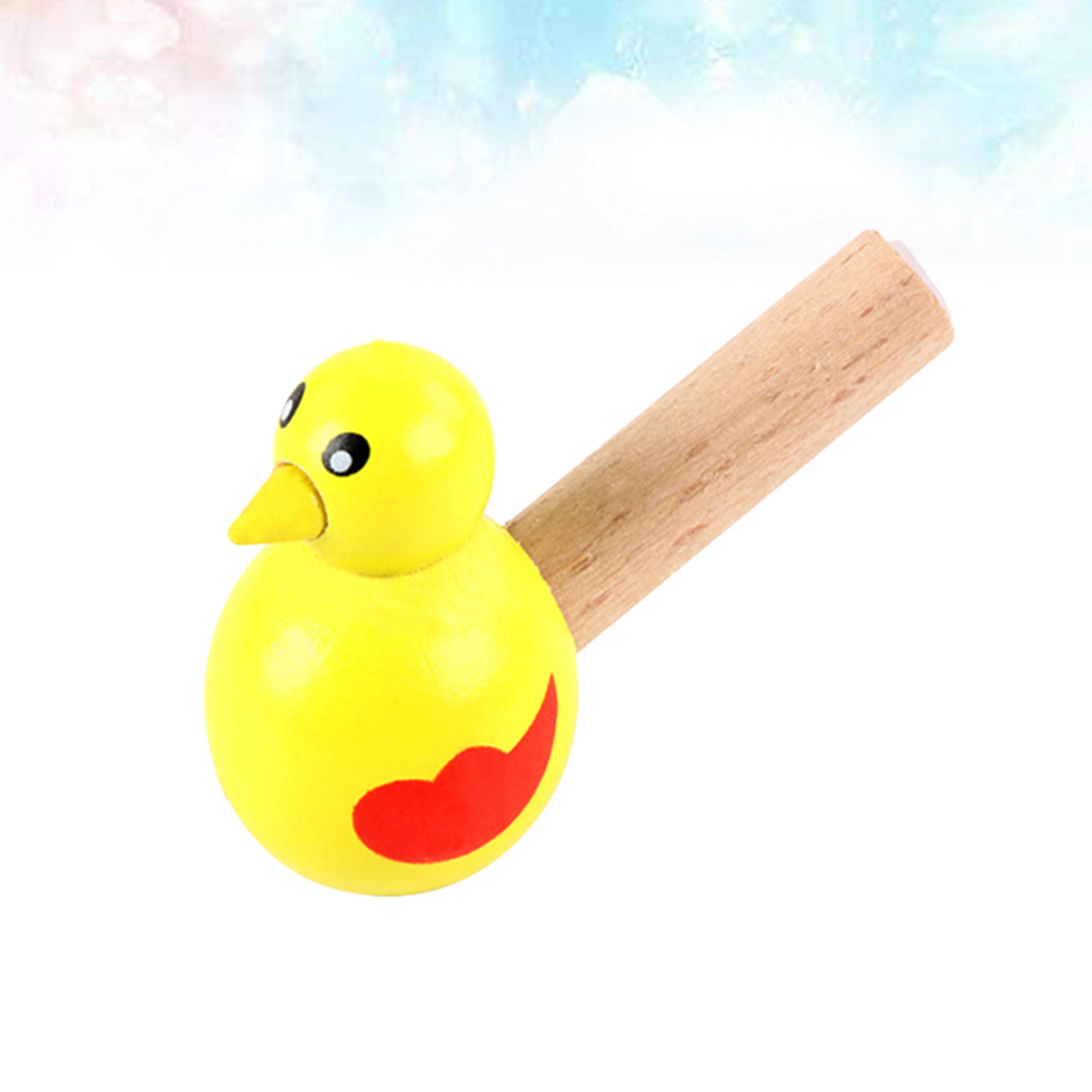 Colorful Wooden Bird Whistle Fun Noise Maker For Parties Festivals  Gifts 2
