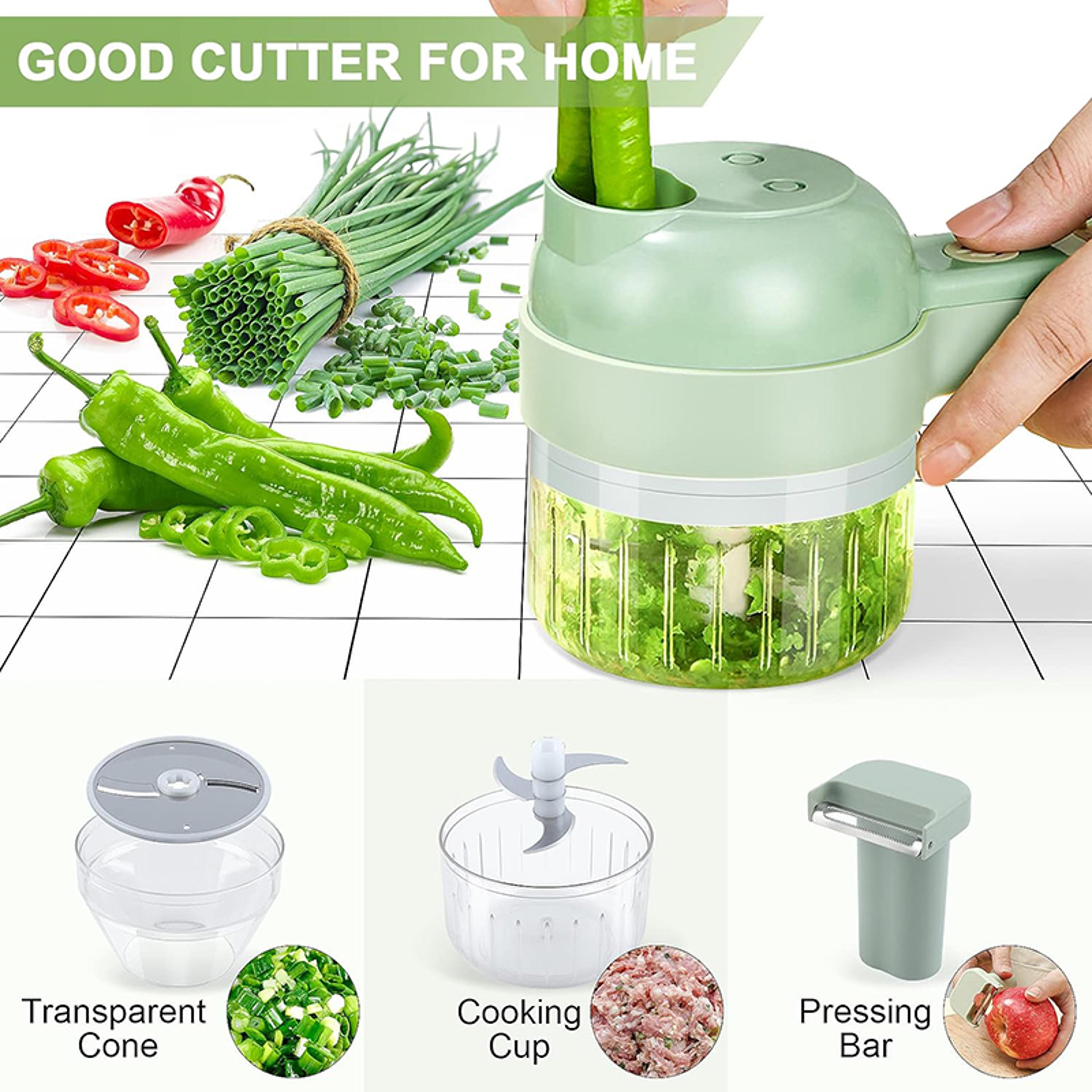 Wireless Rechargeable Vegetable Cutter  Food Processor Portable Versatile Chopper For Garlic Meat A 2