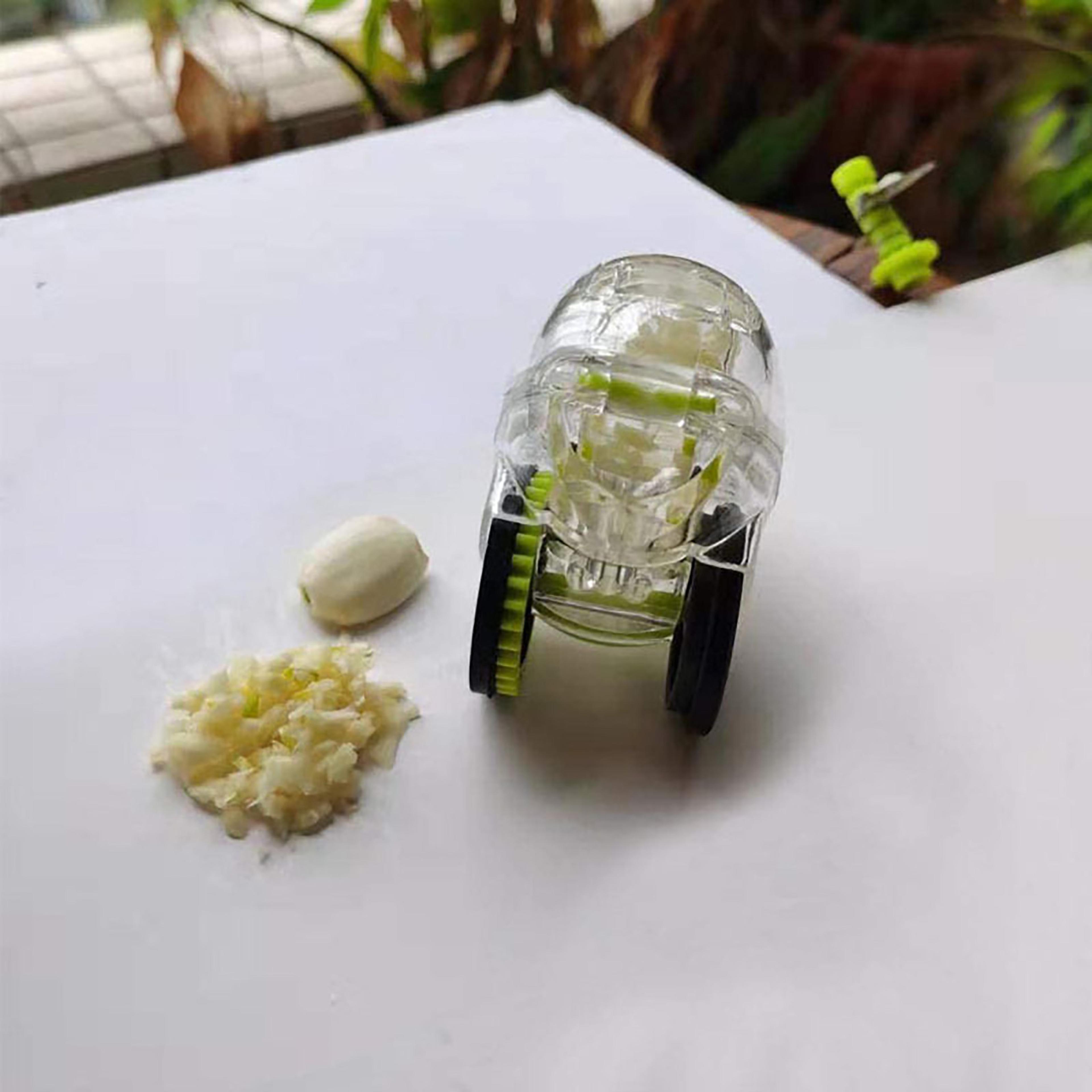 Garlic Chopper Tool Manual Garlic Mincer Roller For Quick  Easy Crushing 5