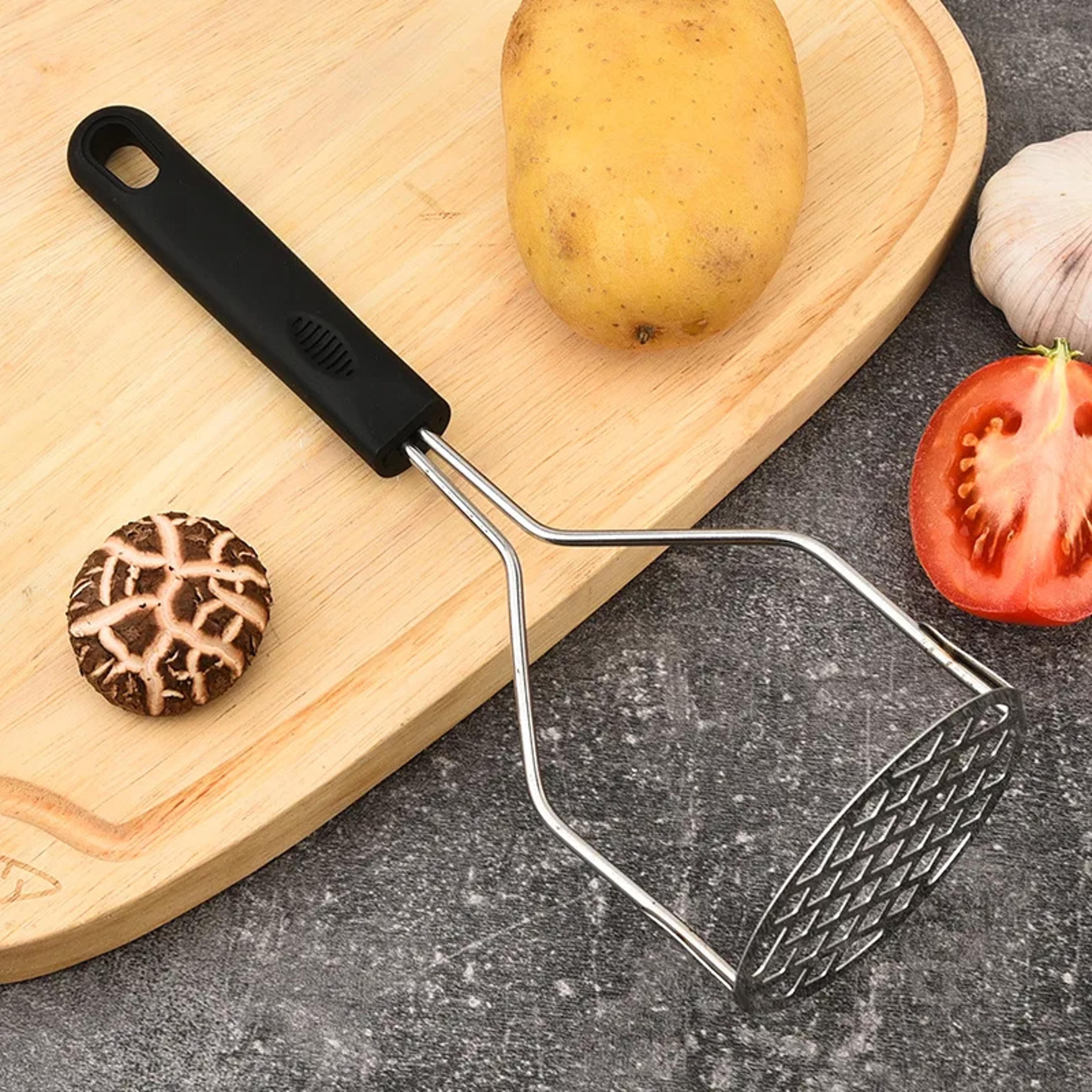 Stainless Steel Potato Masher  Fruit Puree Maker Creative Kitchen Gadget For Effortless Mashing 2