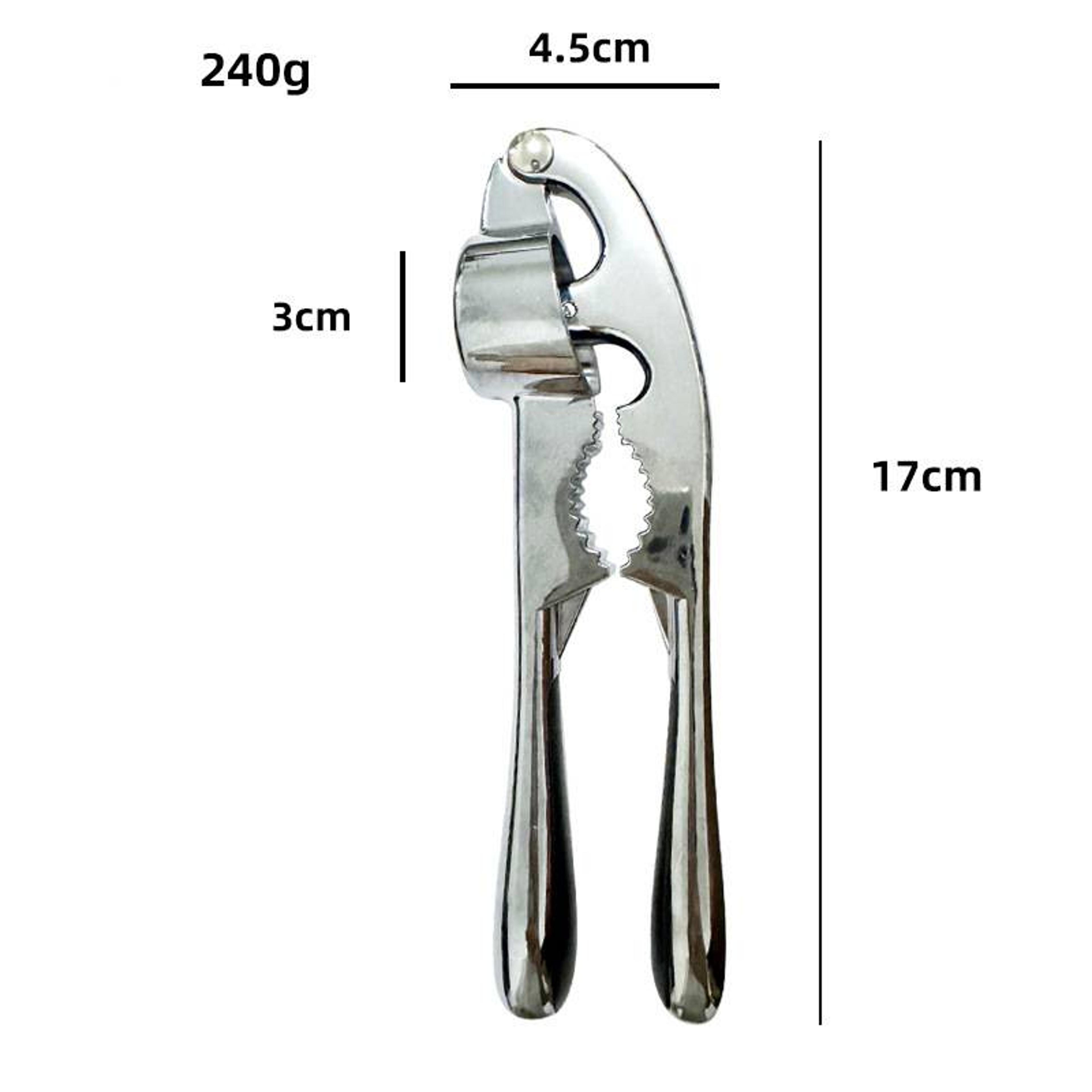 Zinc Alloy Garlic Press  Ginger Crusher Premium Handheld Mincer For Effortless Veggie Masher  Squee 6