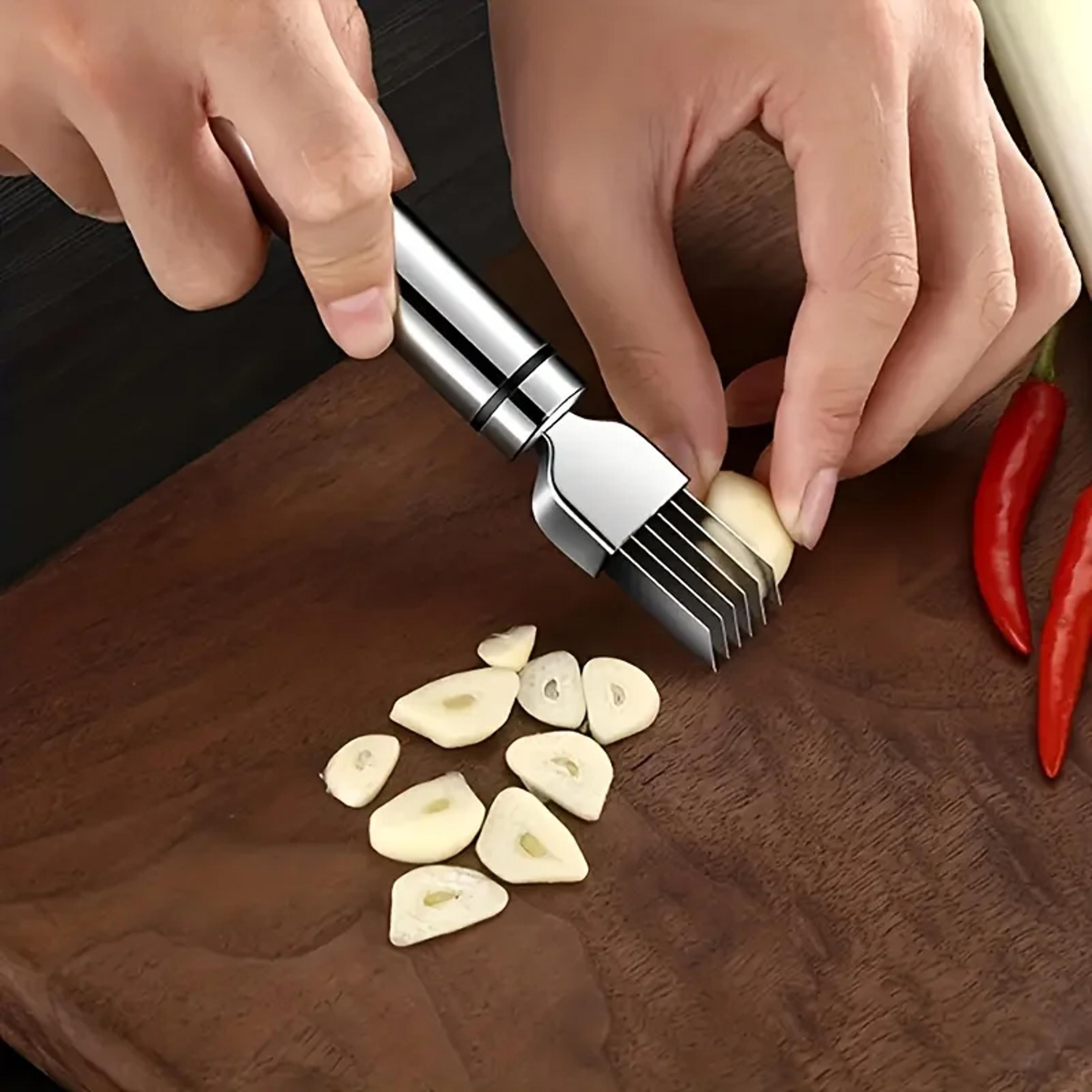 stainless steel vegetable shredder & green onion cutter kitchen slicing tool