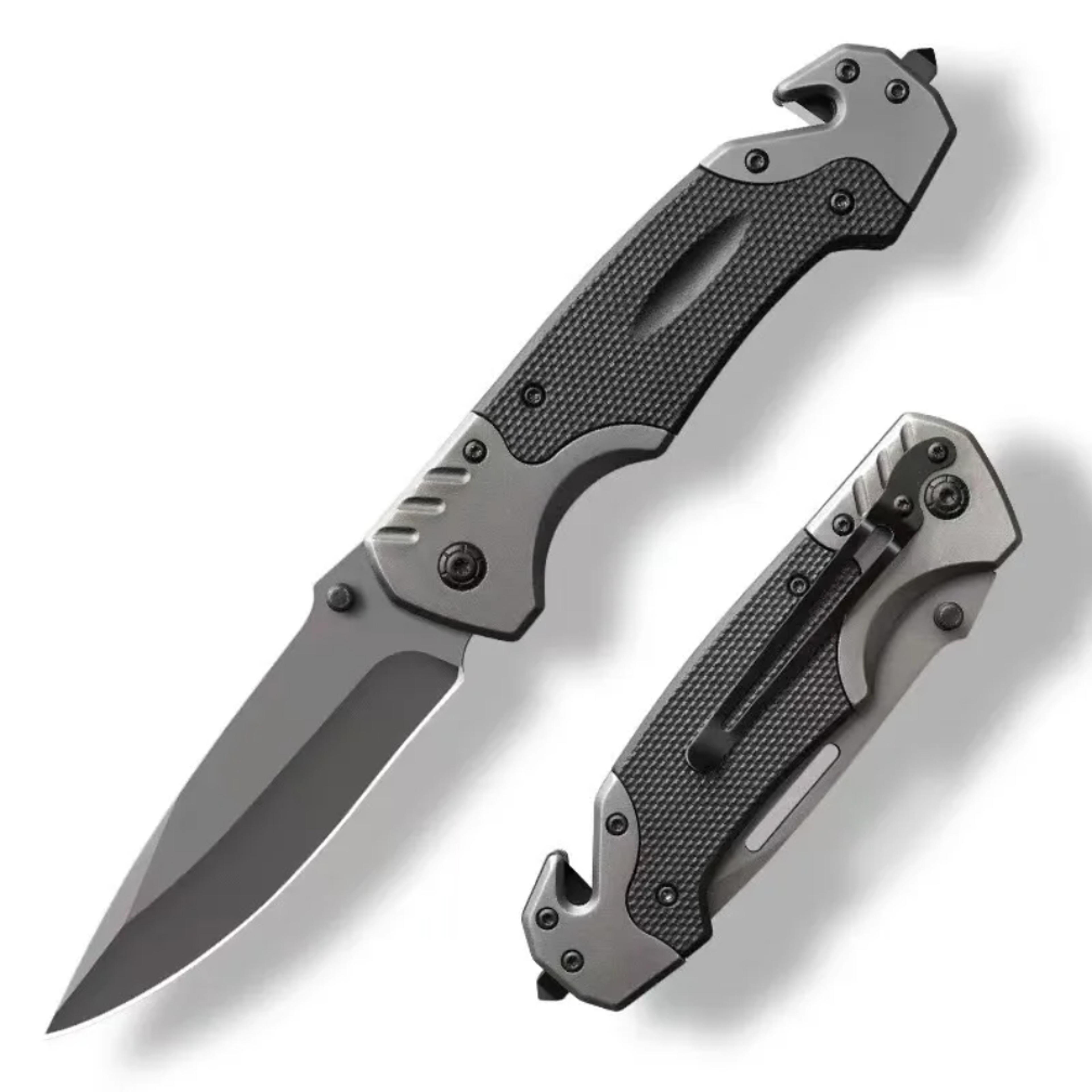 tactical folding survival knife multifunctional camping pocket knife for outdoor defense and adventure