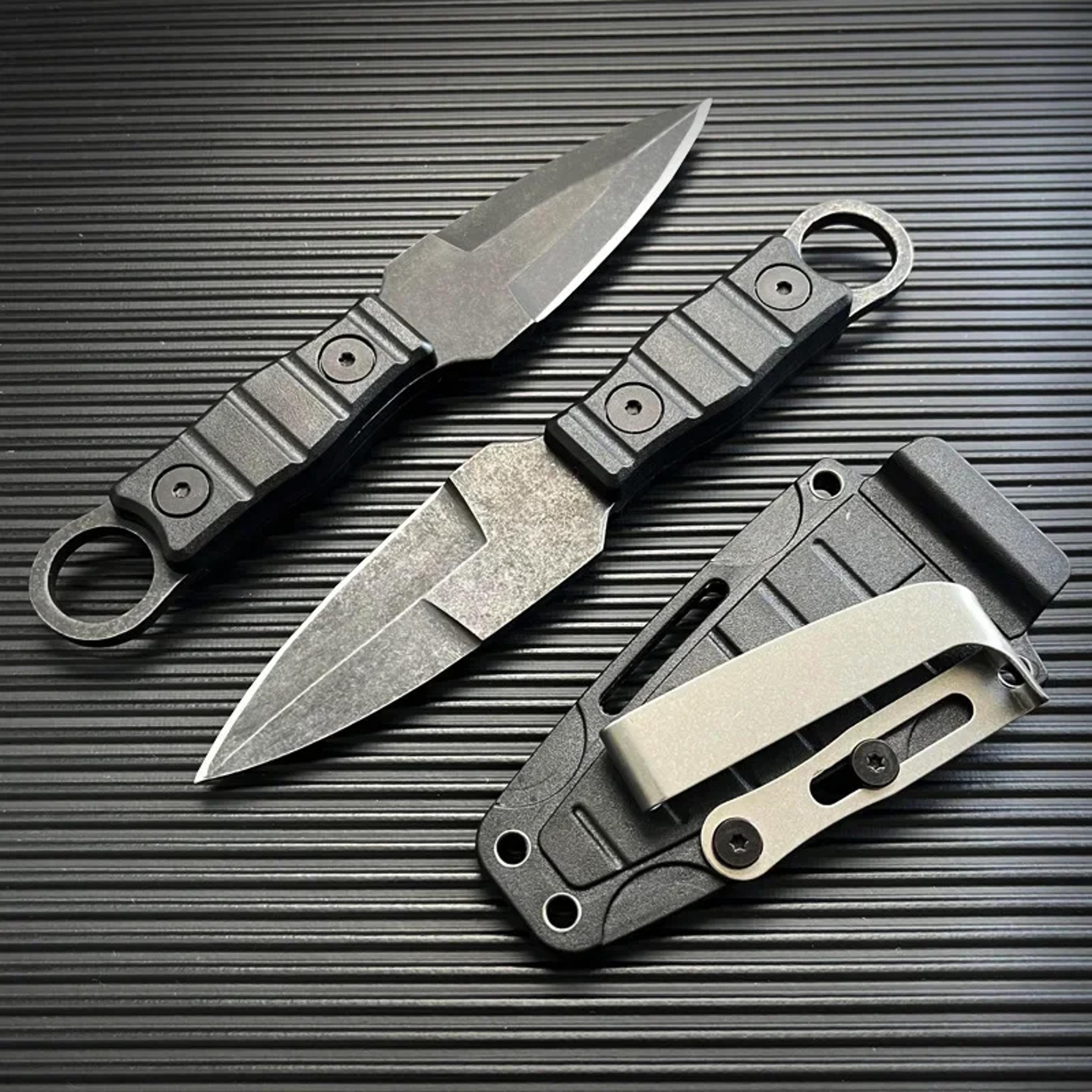high-hardness survival knife portable edc utility knife for camping & outdoor adventures