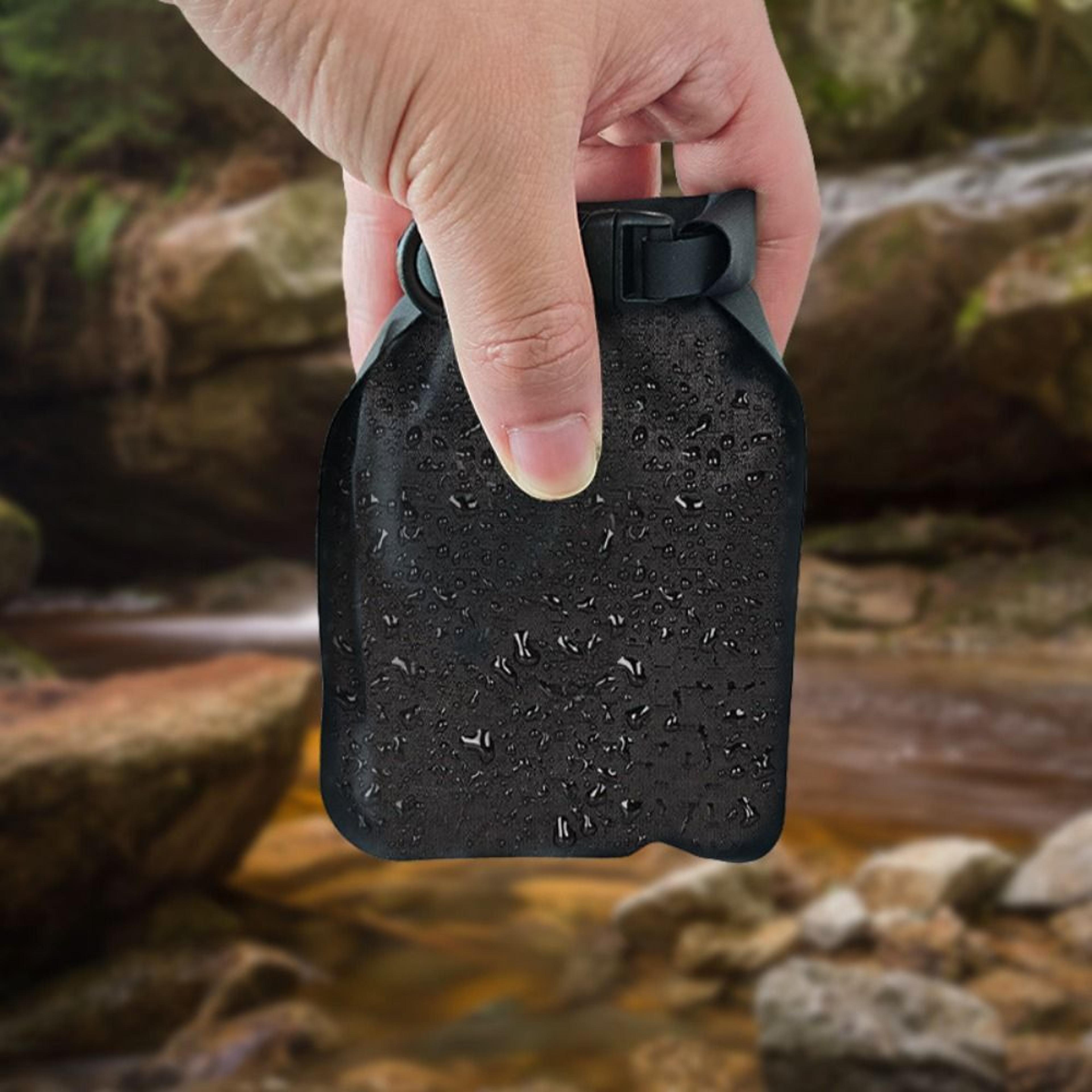 portable leak-proof soap case foldable travel soap holder with buckle for camping & travel