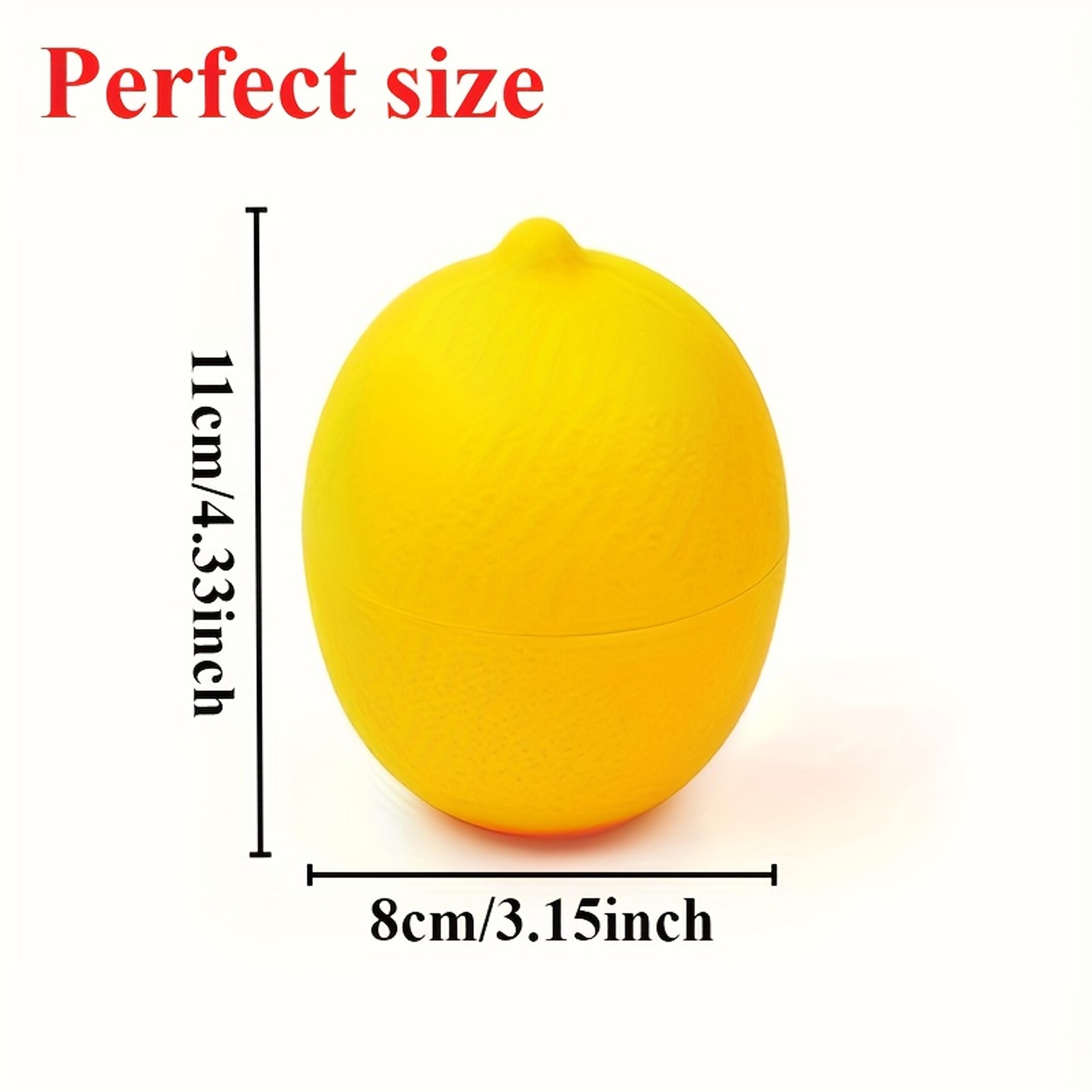 Lemon  Onion Produce Saver Container Set For Fridge Reusable FlipTop Food Keepers 4