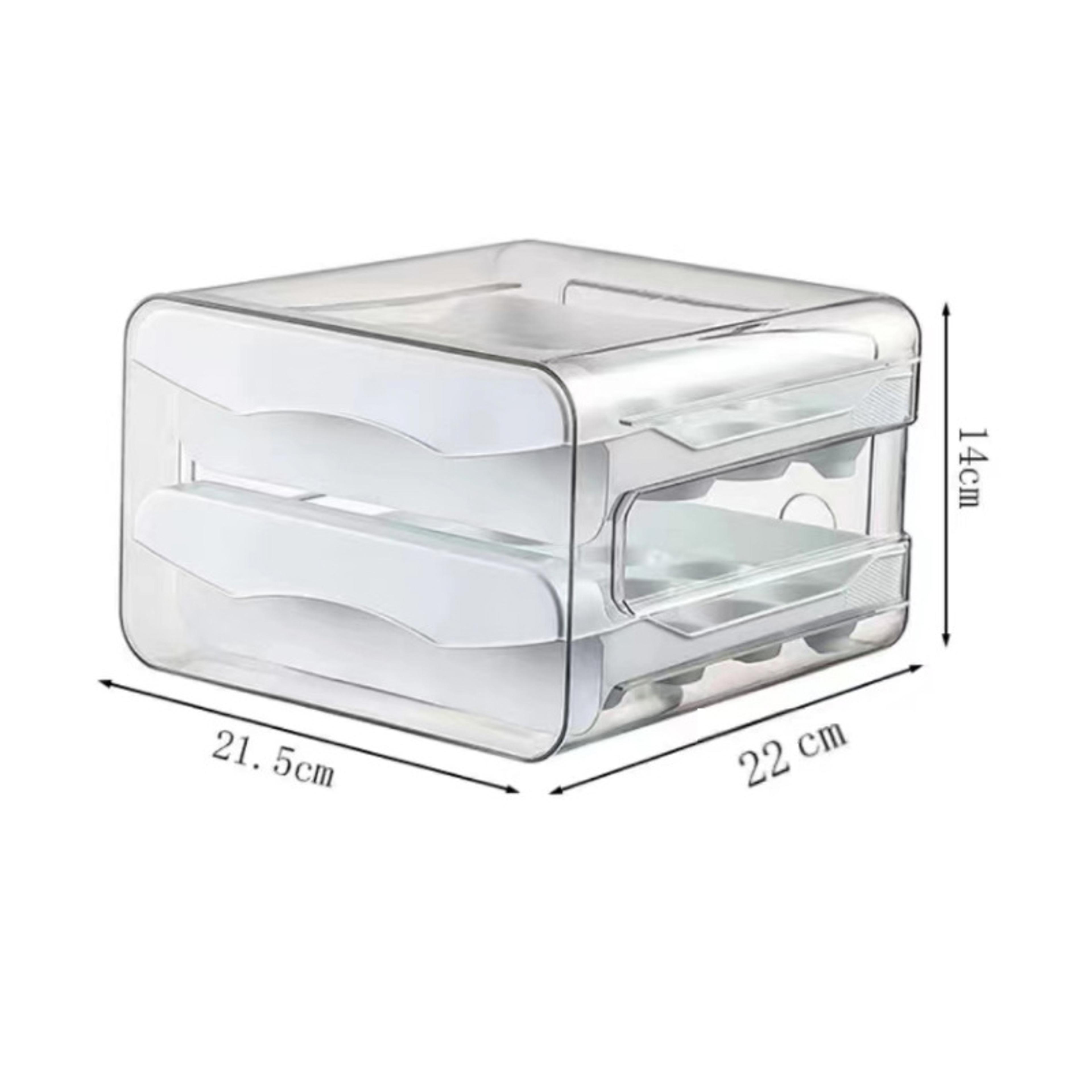 Egg Holder For Refrigerator Drawer Organizer 5