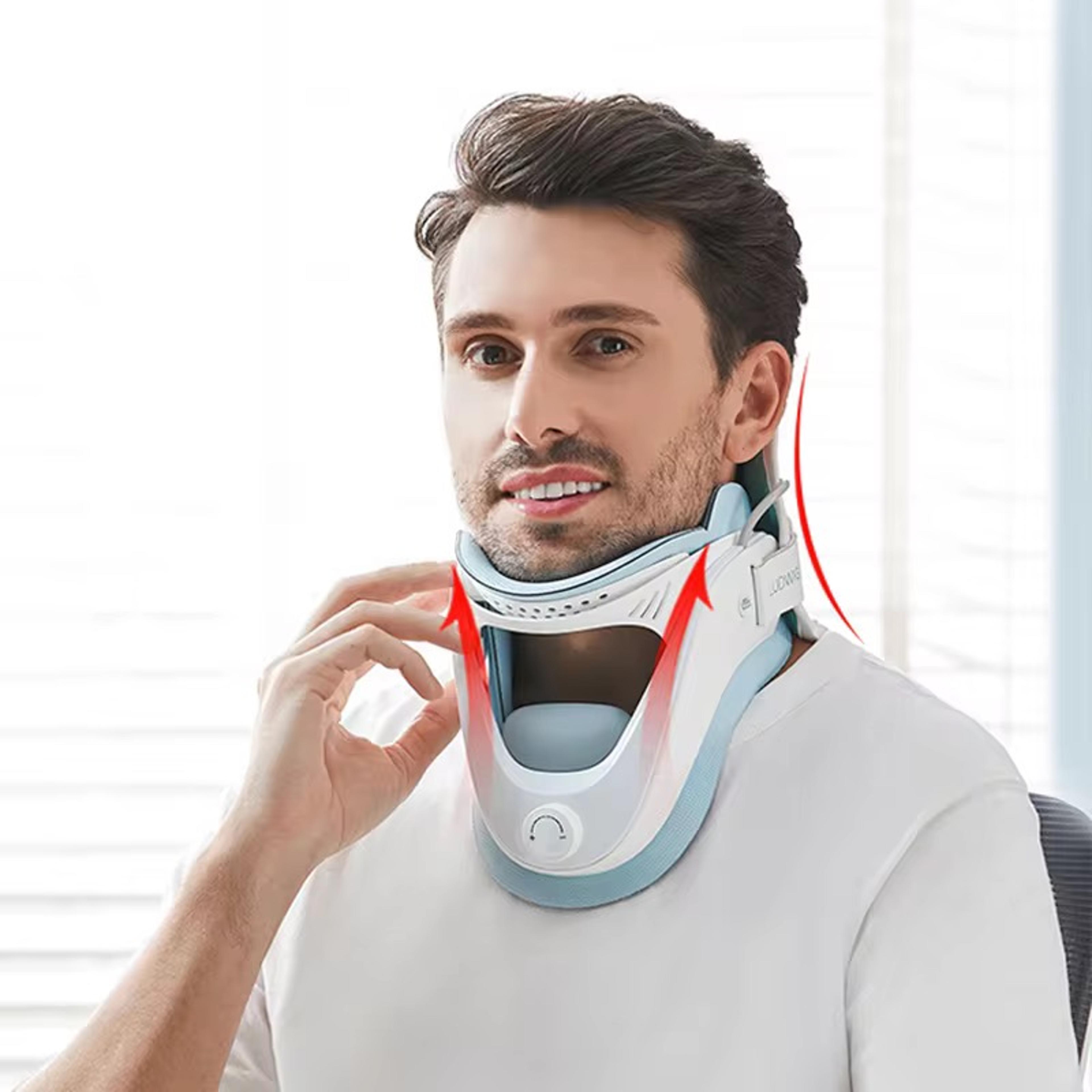 airlift neck stretcher cervical traction device for neck pain relief