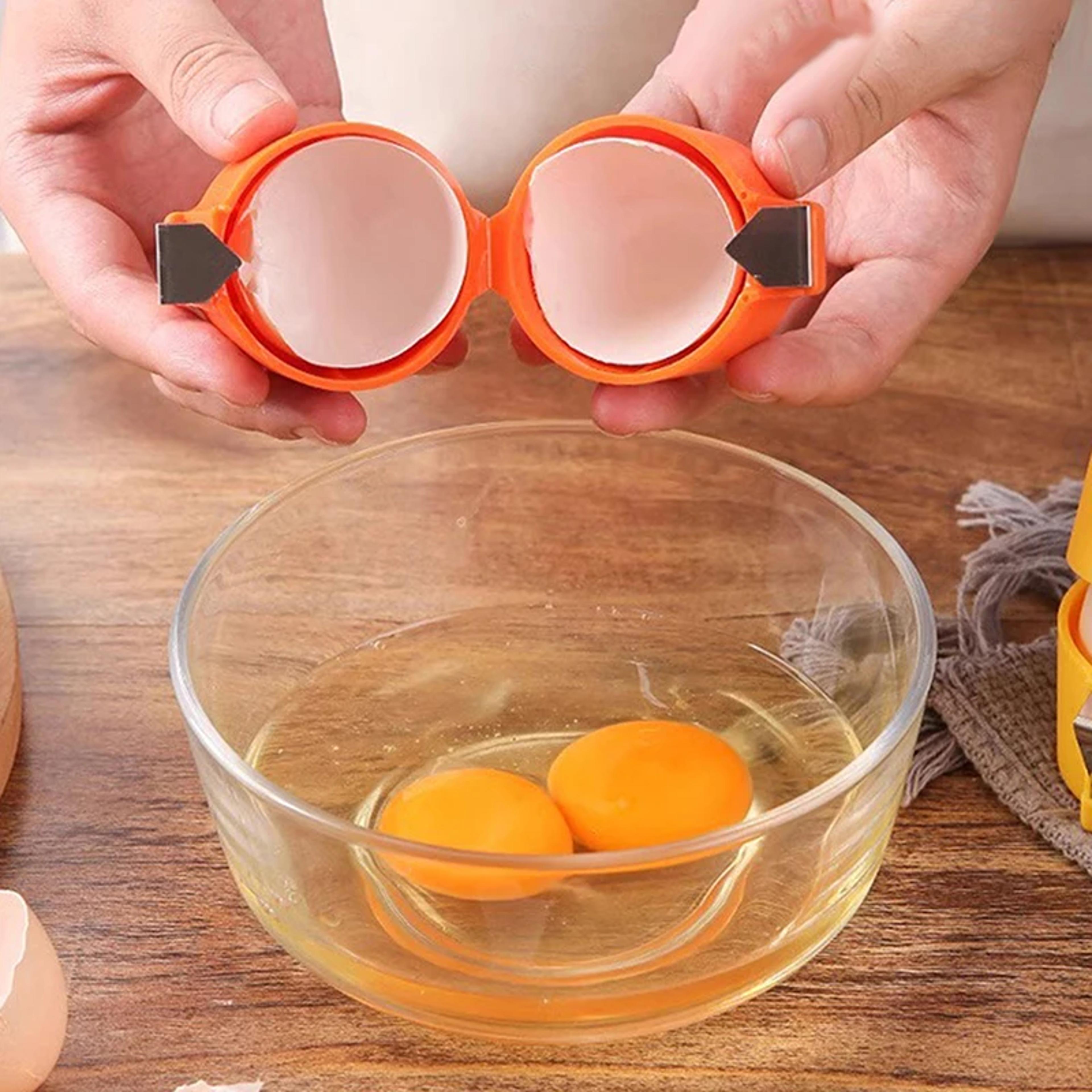 Egg Shell Opener And Egg Separator For Clean Mess Free Cracking 0