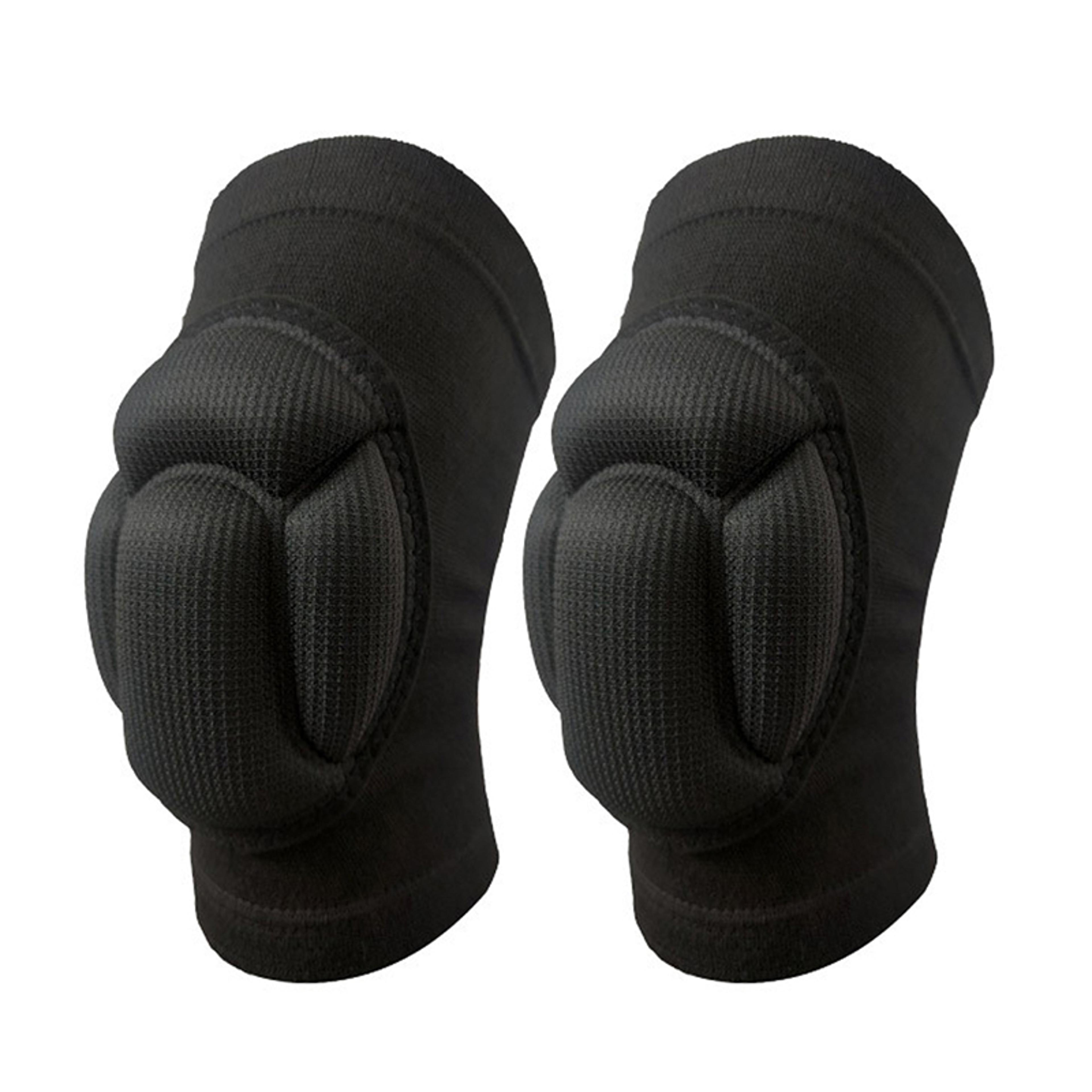 powerguard basketball knee pads with knee support brace for gym training