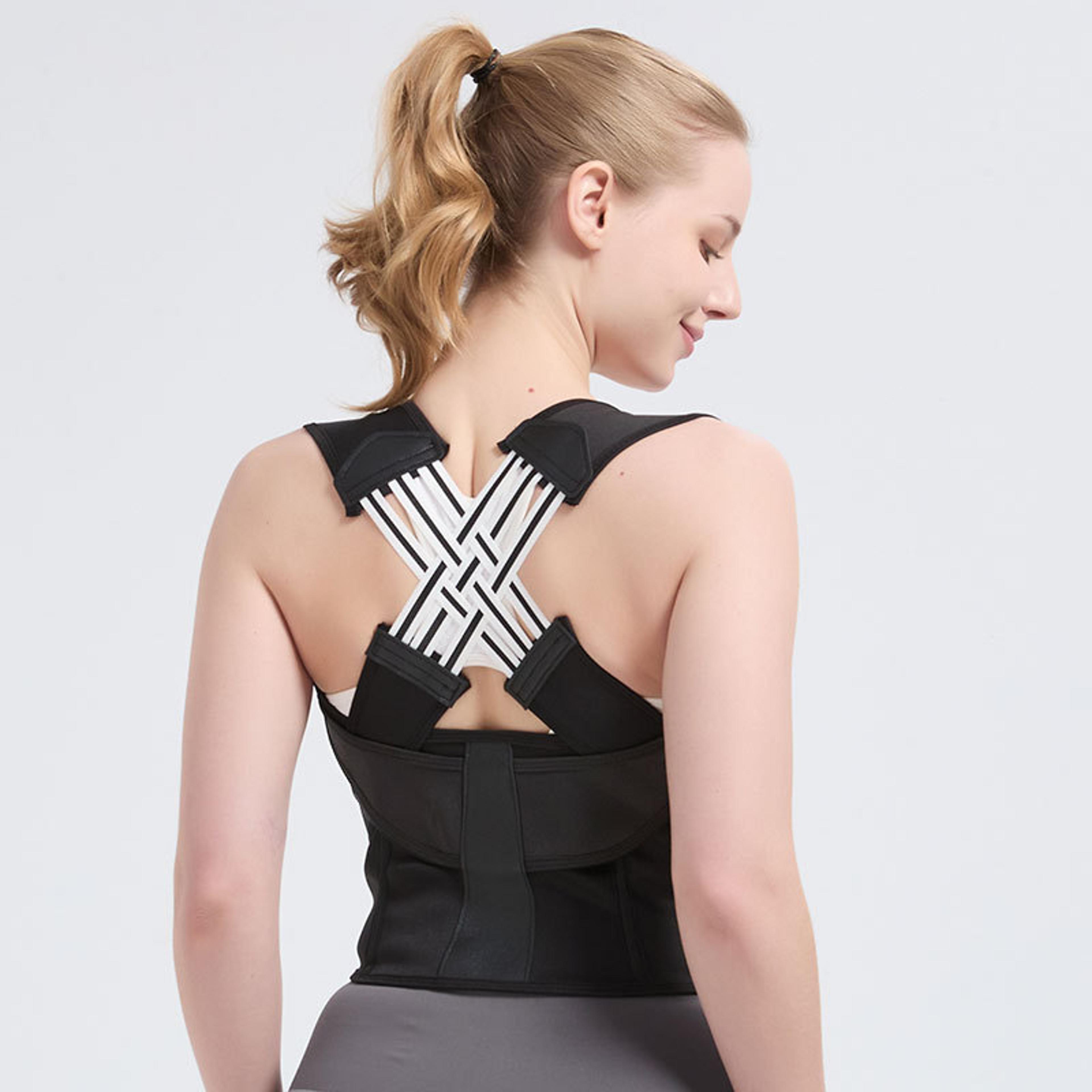 Posture Corrector Belt Breathable Back Support For Men  Women  Adjustable Comfort For Sitting  Stan 4