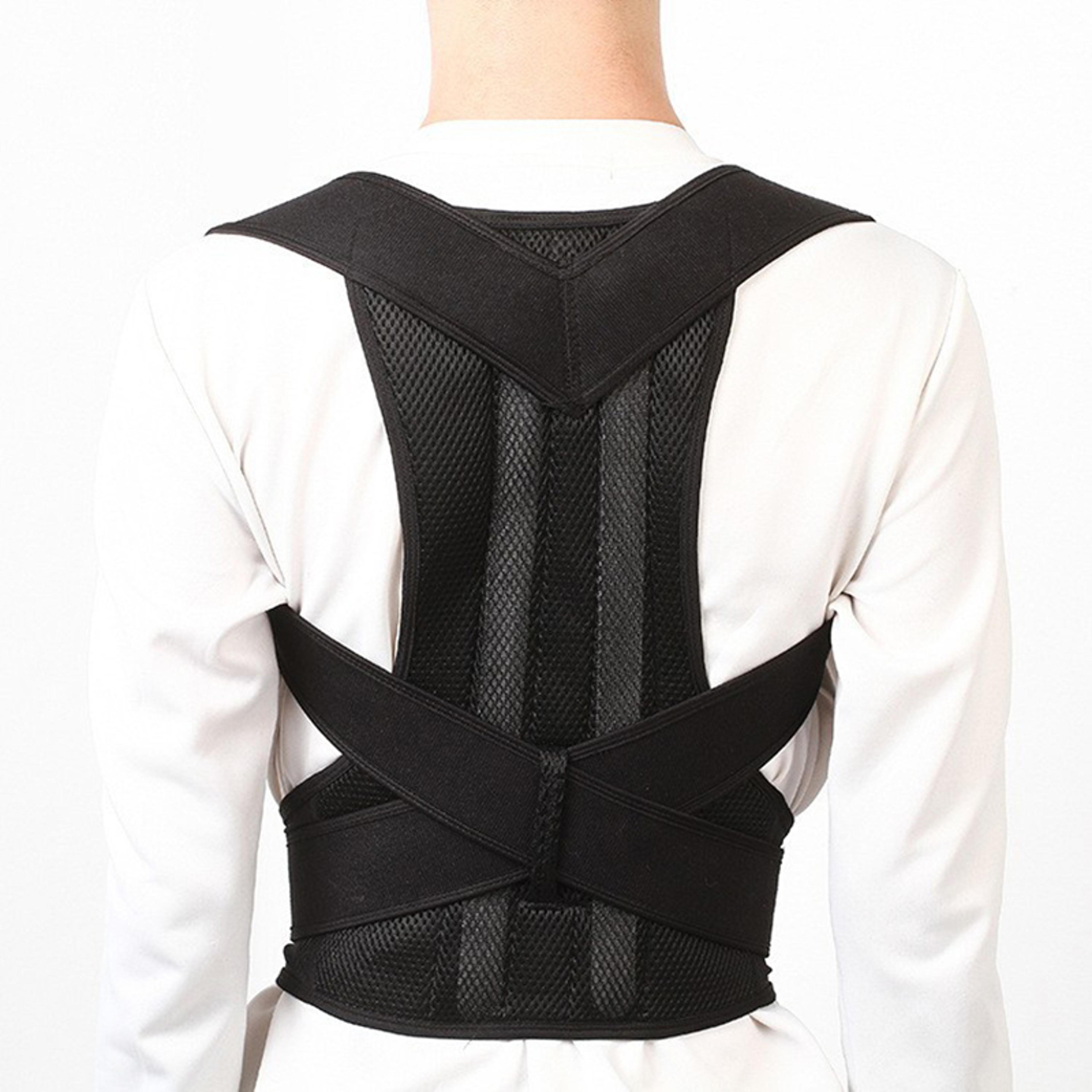 Adjustable Posture Corrector For Back  Clavicle Support Unisex Back Trainer To Stop Slouching  Hunc 1