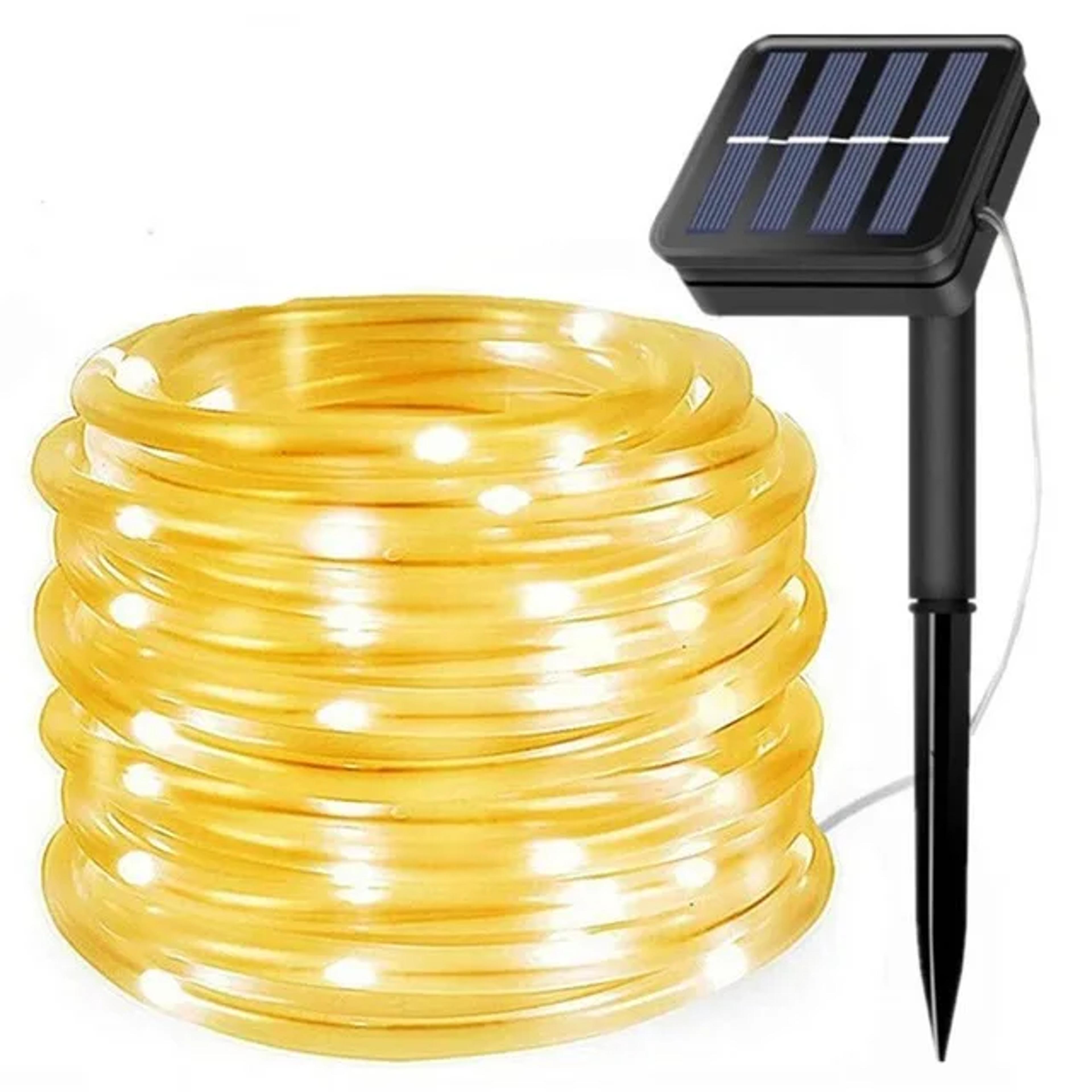 Solar Rope Light For Outdoors Waterproof LED Fairy Lights For Garden Yard Pathway And Christmas Dec 8