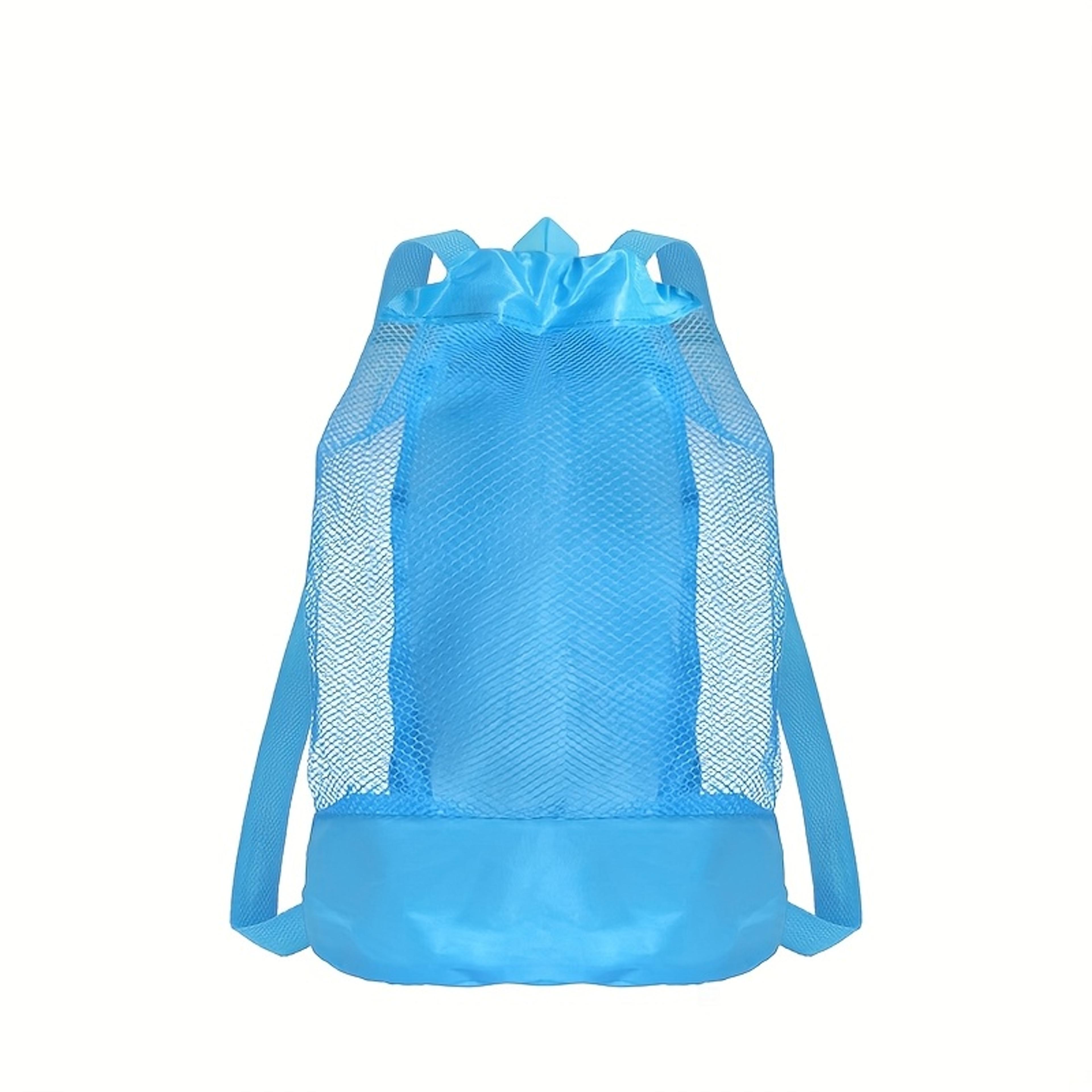 Large Mesh Beach Bag For Toys Shells And Pool Essentials 1