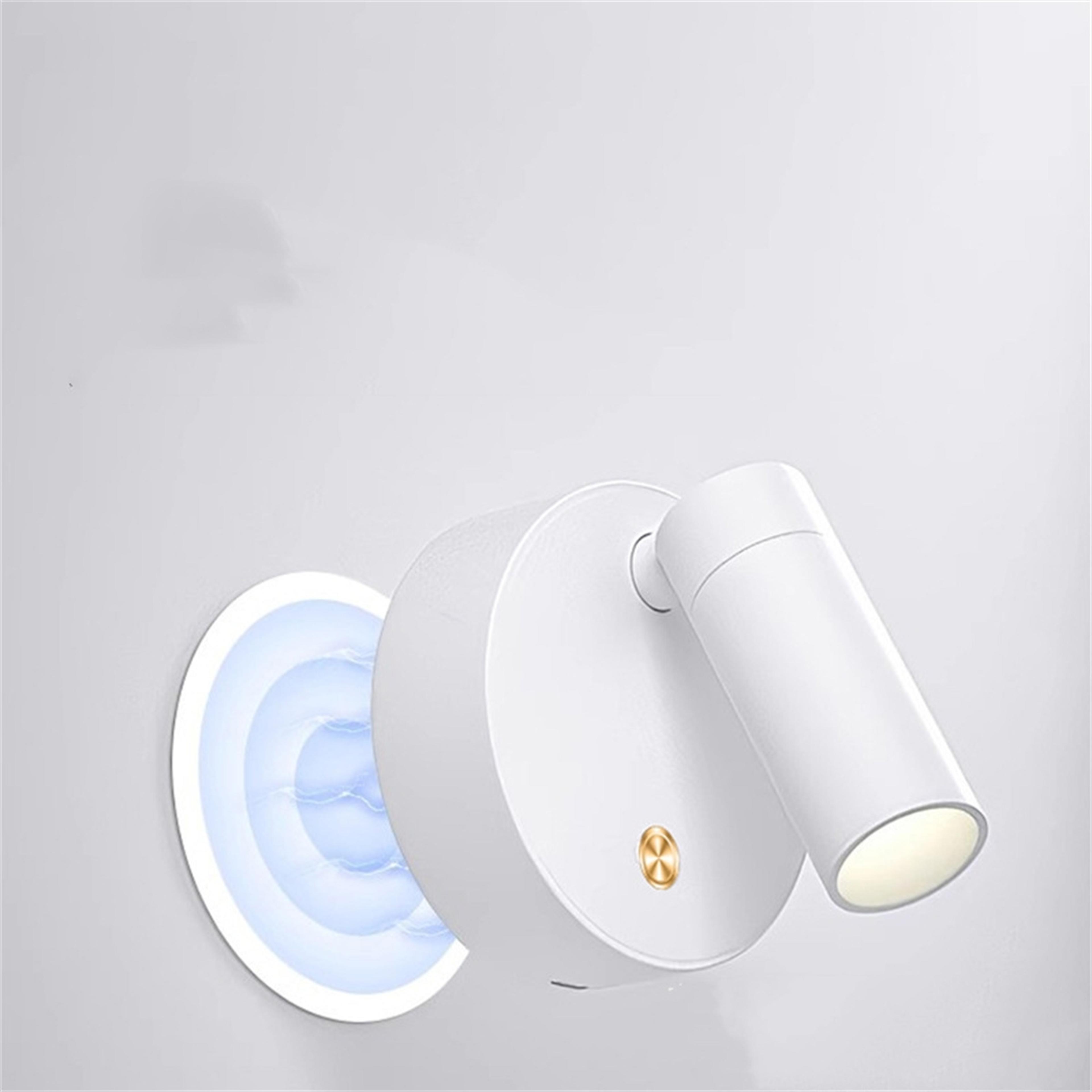Rechargeable Wall Light Wireless Magnetic Wall Lamp LED Reading Light For Bedroom Bedside 4